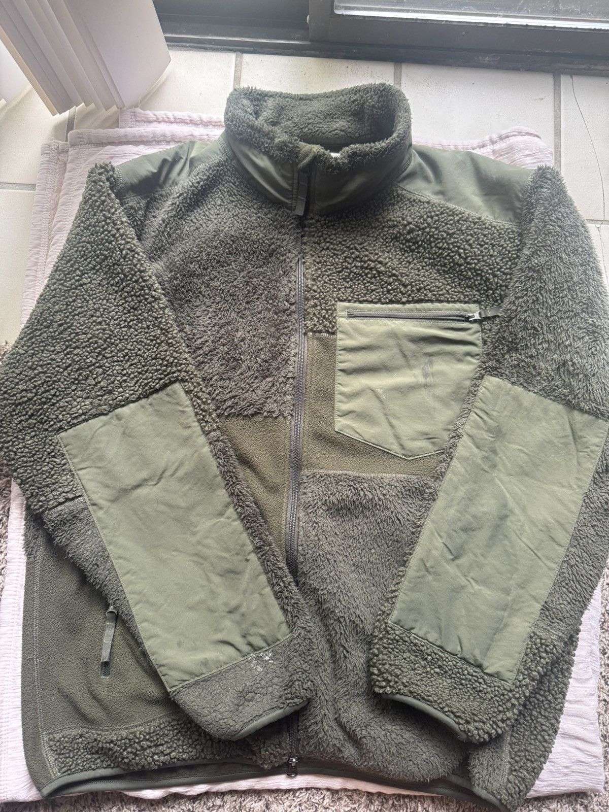 Engineered Garments × Uniqlo Engineered Garments x Uniqlo Green Zip Up Fleece Size US L / EU 52-54 / 3 - 1 Thumbnail