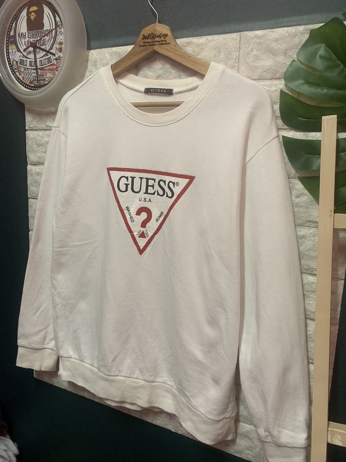 Guess STEAL!! Sweatshirt GUESS Big Logocybe Size US M / EU 48-50 / 2 - 3 Thumbnail