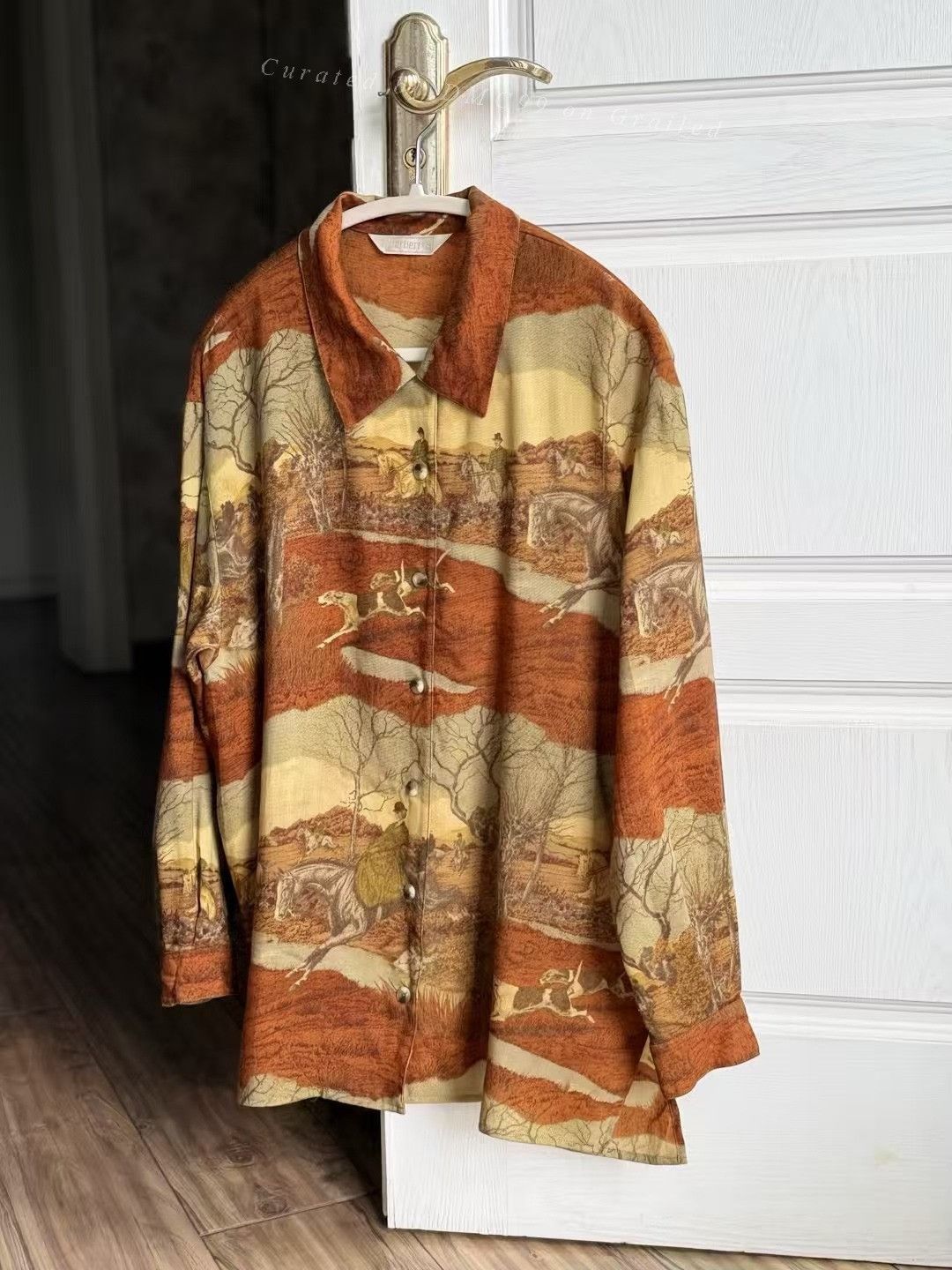 Burberry Burberry Vintage Country Hunting Shirt Size US M / EU 48-50 / 2 - 1 Thumbnail