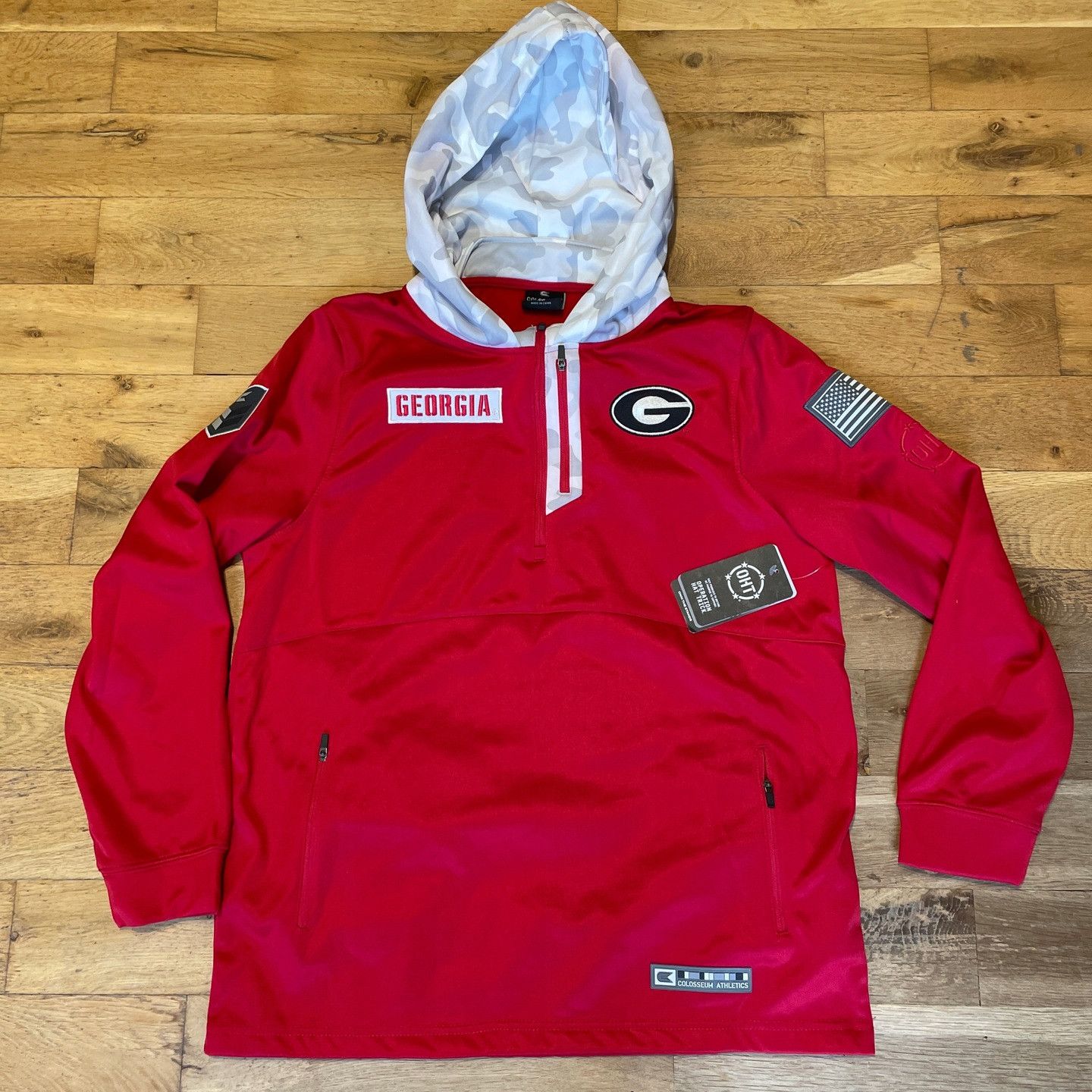 Colosseum Athletics COLOSSEUM USA GEORGIA MEN'S SWEATSHIRT, HOOD, Size S - NEW Size US S / EU 44-46 / 1 - 1 Thumbnail
