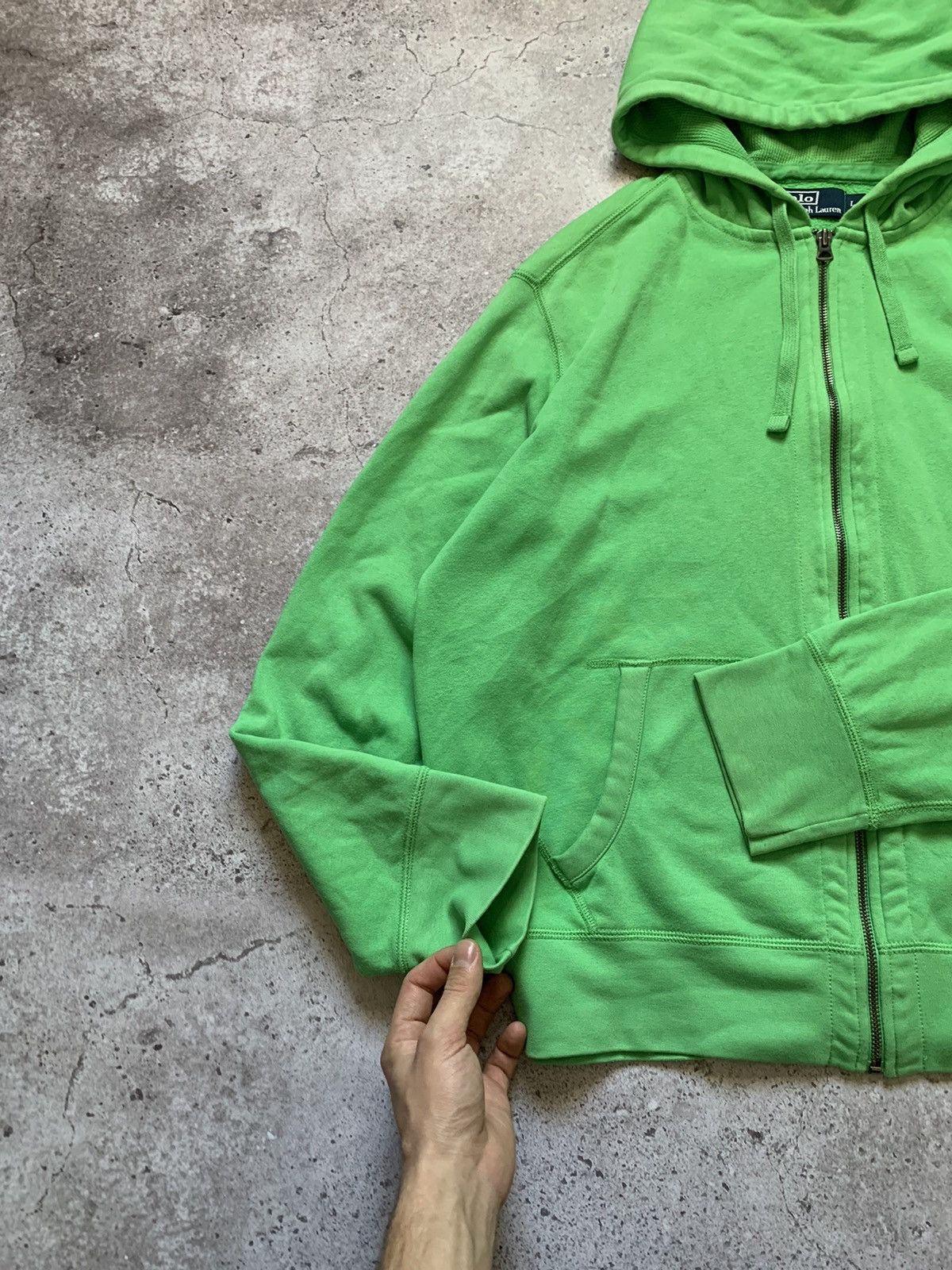 Polo Ralph Lauren × Ralph Lauren × Vintage Vintage Y2K Polo Ralph Lauren embroidered logo hoodie Size US L / EU 52-54 / 3 - 3 Thumbnail