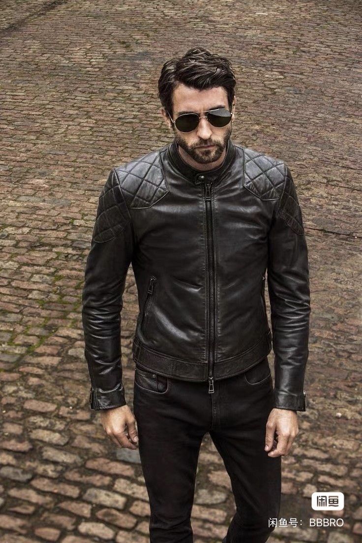 Belstaff Belstaff Outlaw Motorcycle Leather Jacket Size US M / EU 48-50 / 2 - 7 Thumbnail