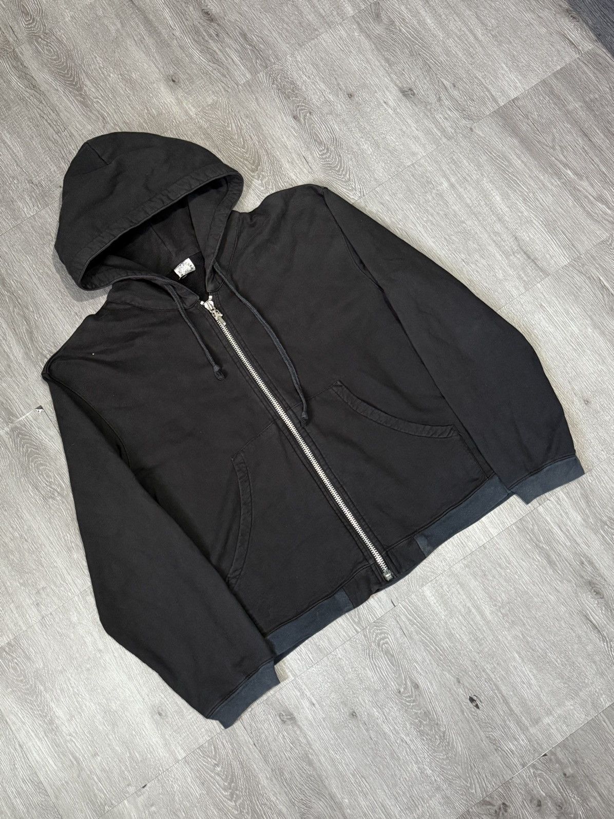 Chrome Hearts Vintage Chrome Hearts - Horseshoe patch Leather zipup jacket Size US M / EU 48-50 / 2 - 2 Thumbnail