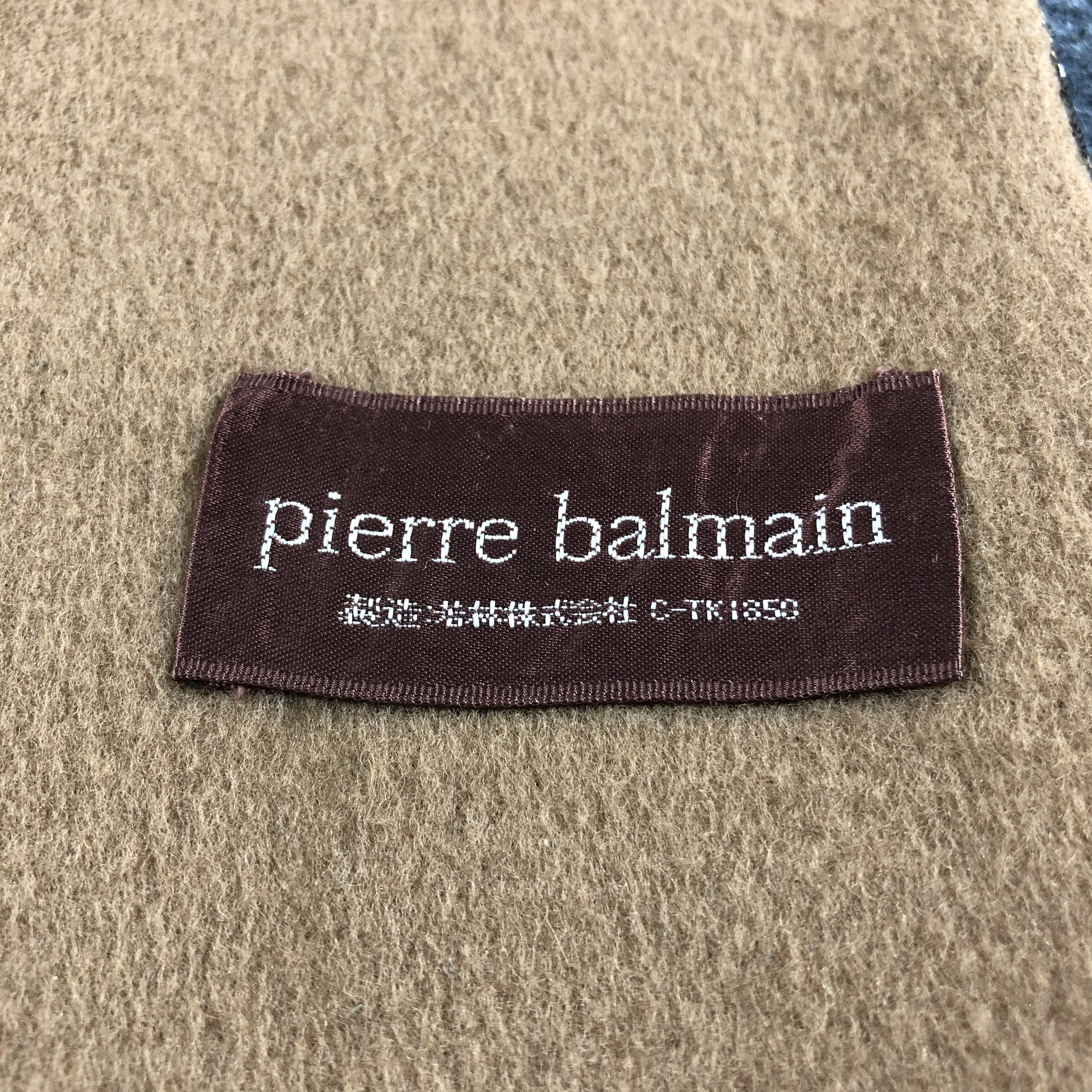 Pierre Balmain Pierre Balmain Paisley Scarf Muffler Silk Wool V772 Size ONE SIZE - 4 Thumbnail