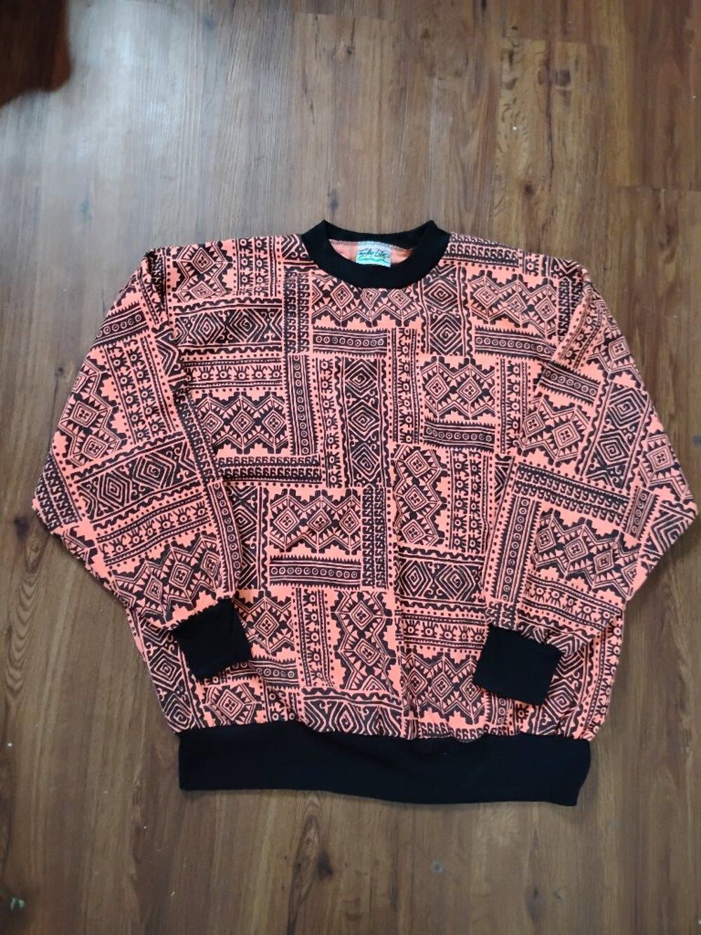 Other Vintage Sky Lite Aztec Tribal Crewneck Sweatshirt Size US XXL / EU 58 / 5 - 2 Thumbnail