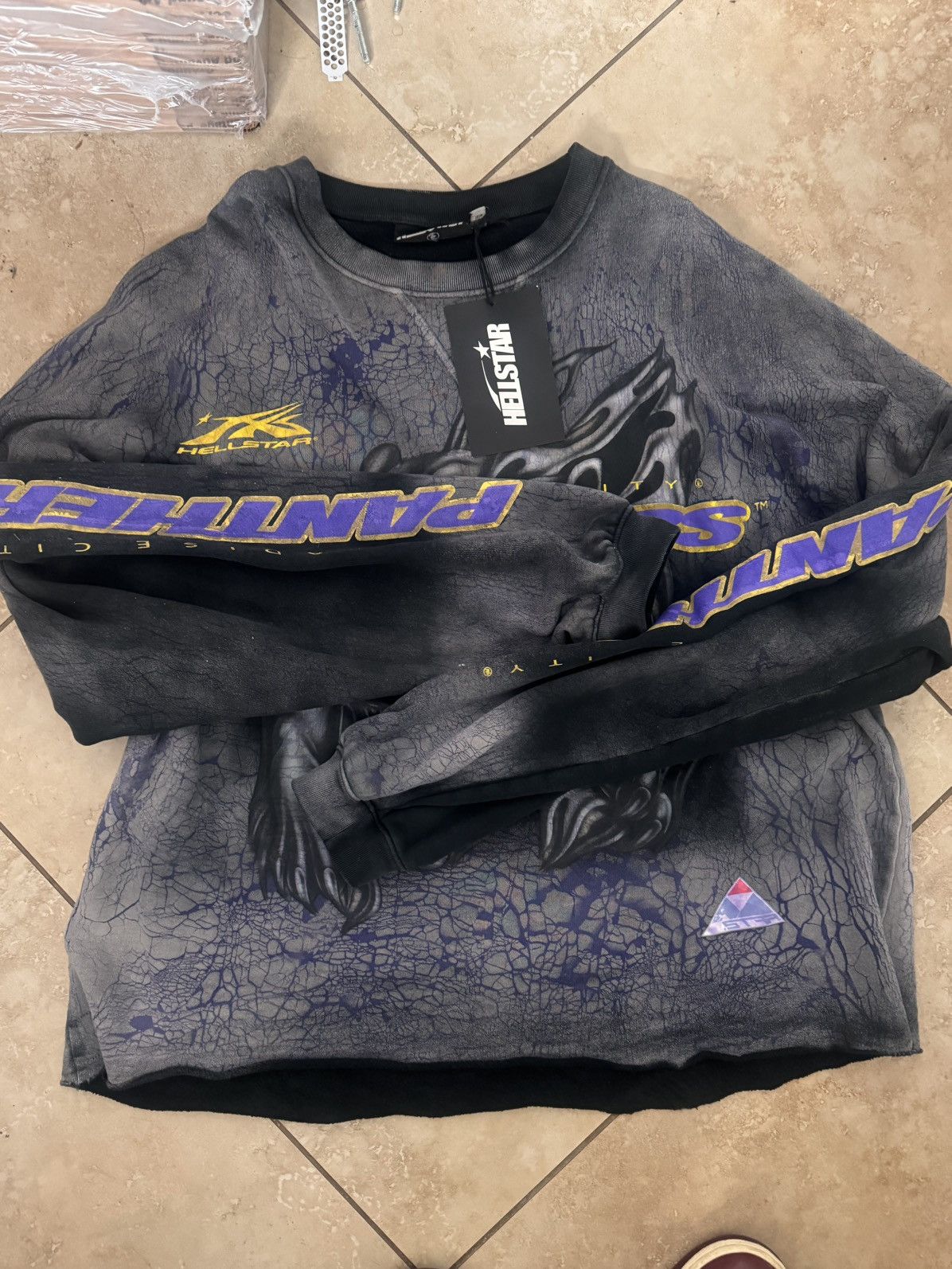 HELLSTAR Hell star Paradise City Panthers Crewneck XL Size US XL / EU 56 / 4 - 7 Thumbnail