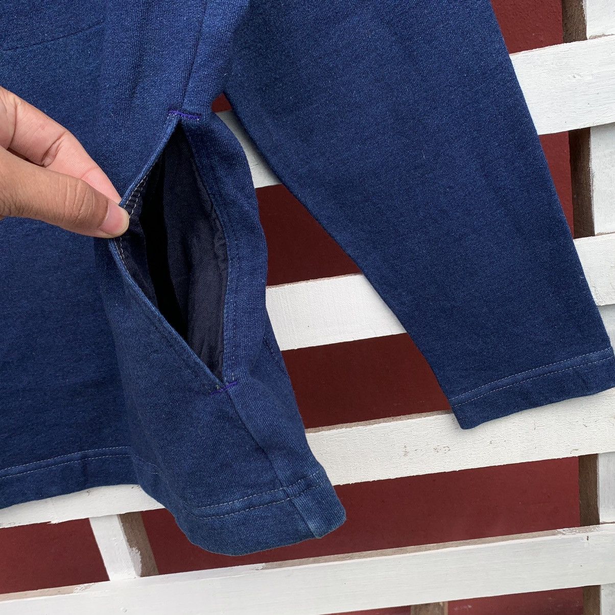 Blue Blue Japan × Indigo × Vintage Vintage Blue Blue Japan Sweatshirt Size US M / EU 48-50 / 2 - 6 Thumbnail