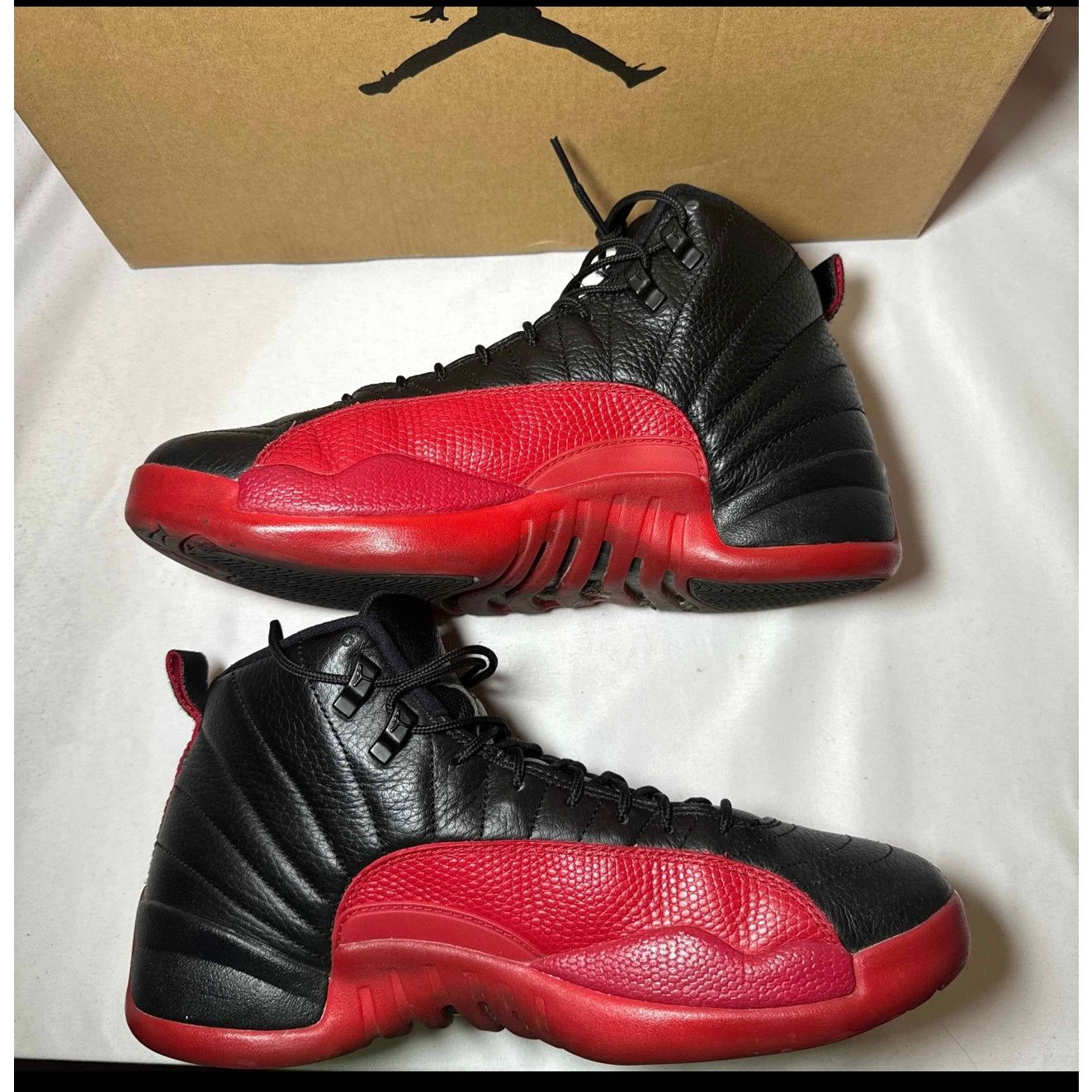 Jordan Brand × Nike Size 11.5 Nike Air Jordan 12 Retro Flu Game 2016 Men's Shoes Size US 11.5 / EU 44-45 - 3 Thumbnail