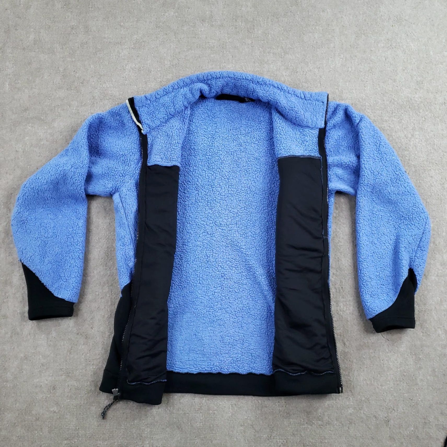 Mountain Hardwear Mountain Hardwear Jacket Womens Large Blue Sherpa Fleece Full Zip Pockets Warm Size L / US 10 / IT 46 - 5 Thumbnail