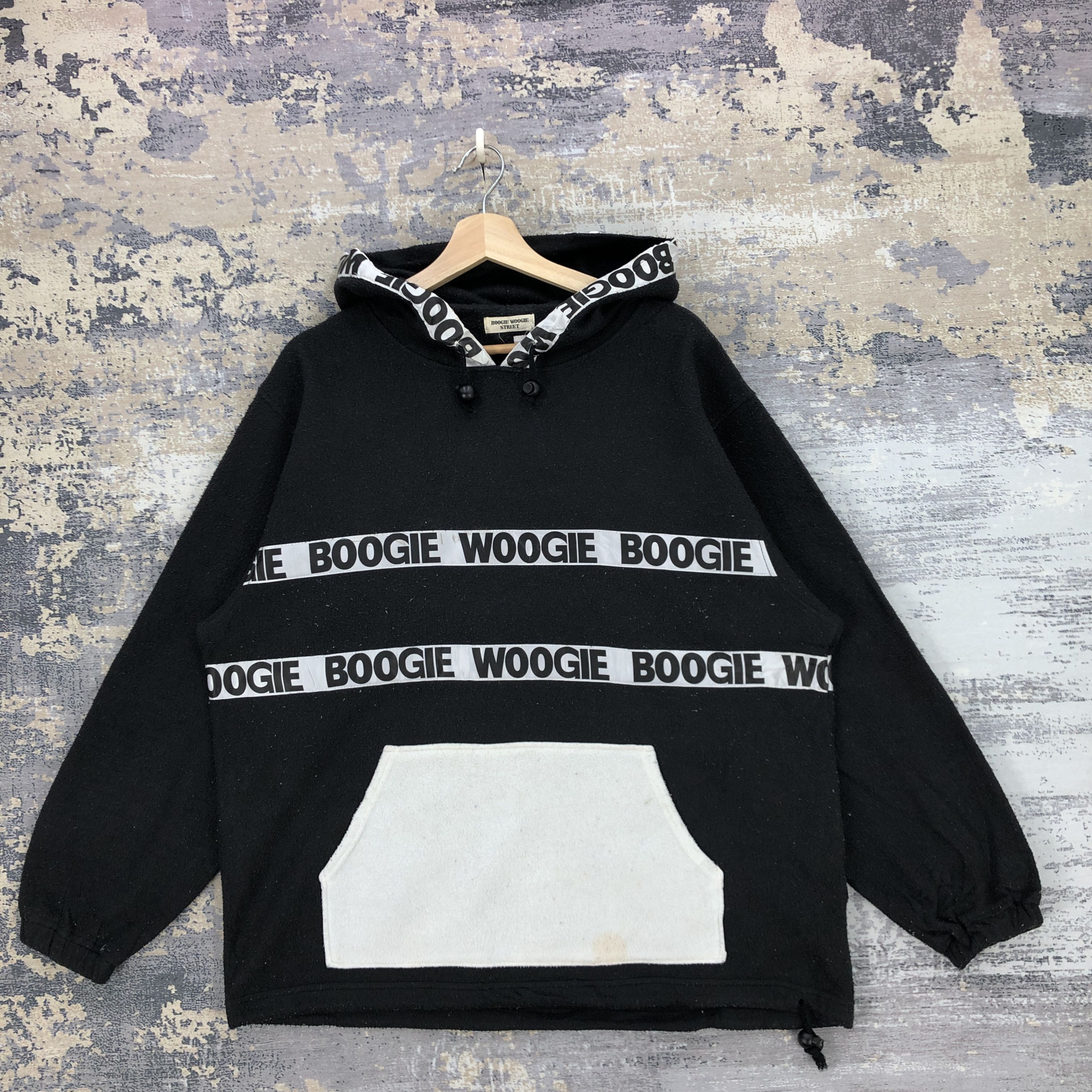 Japanese Brand Vintage Boogie Woogie Sweatshirt Hoodie Japanese Sweater Size US L / EU 52-54 / 3 - 1 Thumbnail