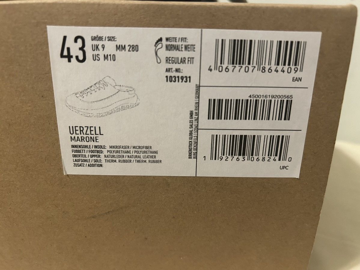 Birkenstock *LAST DROP* Birkenstock 1774 Uerzell Marone Thibo Denis Size US 10 / EU 43 - 14 Thumbnail
