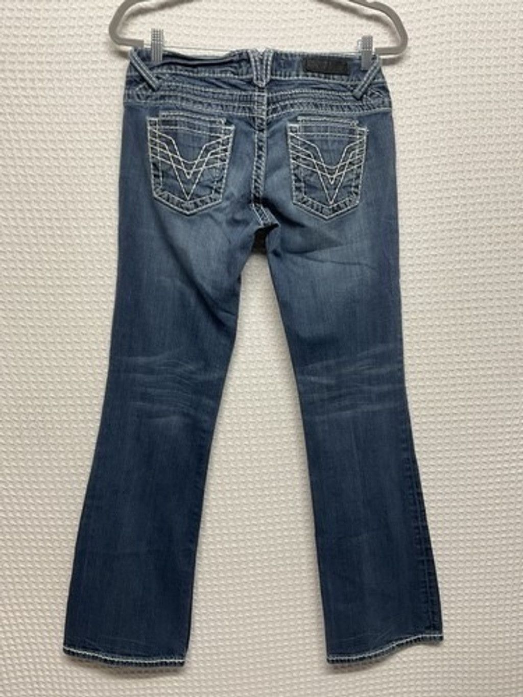 Other Vigoss The Dublin Boot Cut Blue Zip Jagger Jeans Women 28x31 Size 28" / US 6 / IT 42 - 10 Thumbnail