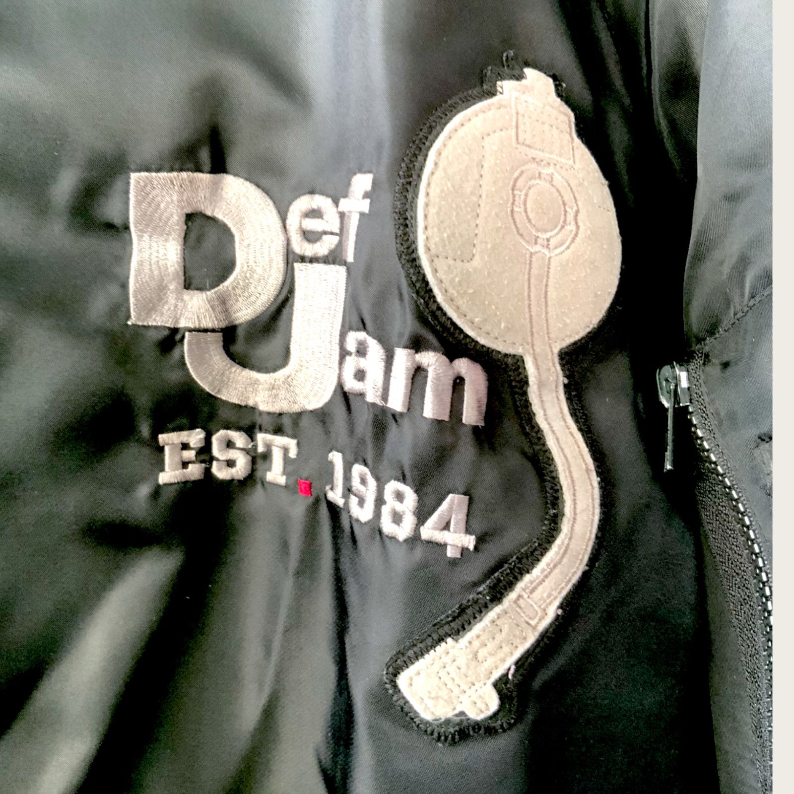 Phat Farm Def Jam University Hoodie 3XL Mens Puffer Bomber Jacket Y2K Size US XXL / EU 58 / 5 - 6 Thumbnail