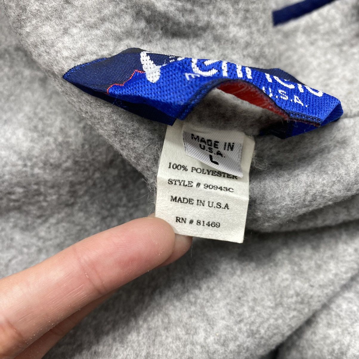 Penfield × Vintage Vintage PENFIELD USA Outdoor Fleece Half Zipper Sweatshirt Size US L / EU 52-54 / 3 - 5 Thumbnail