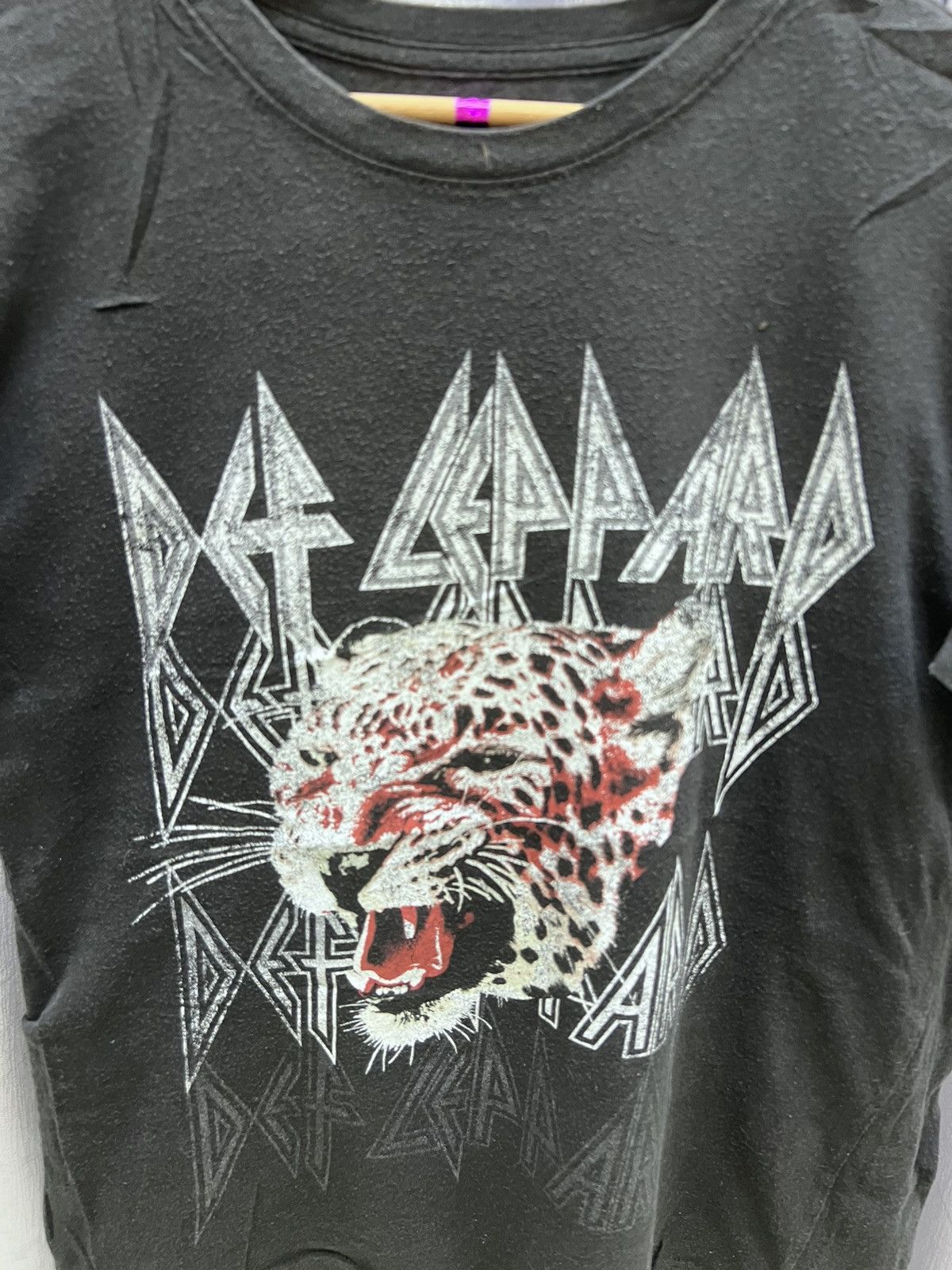 Band Tees Faded Def Leppard Band Tee Size US M / EU 48-50 / 2 - 2 Thumbnail
