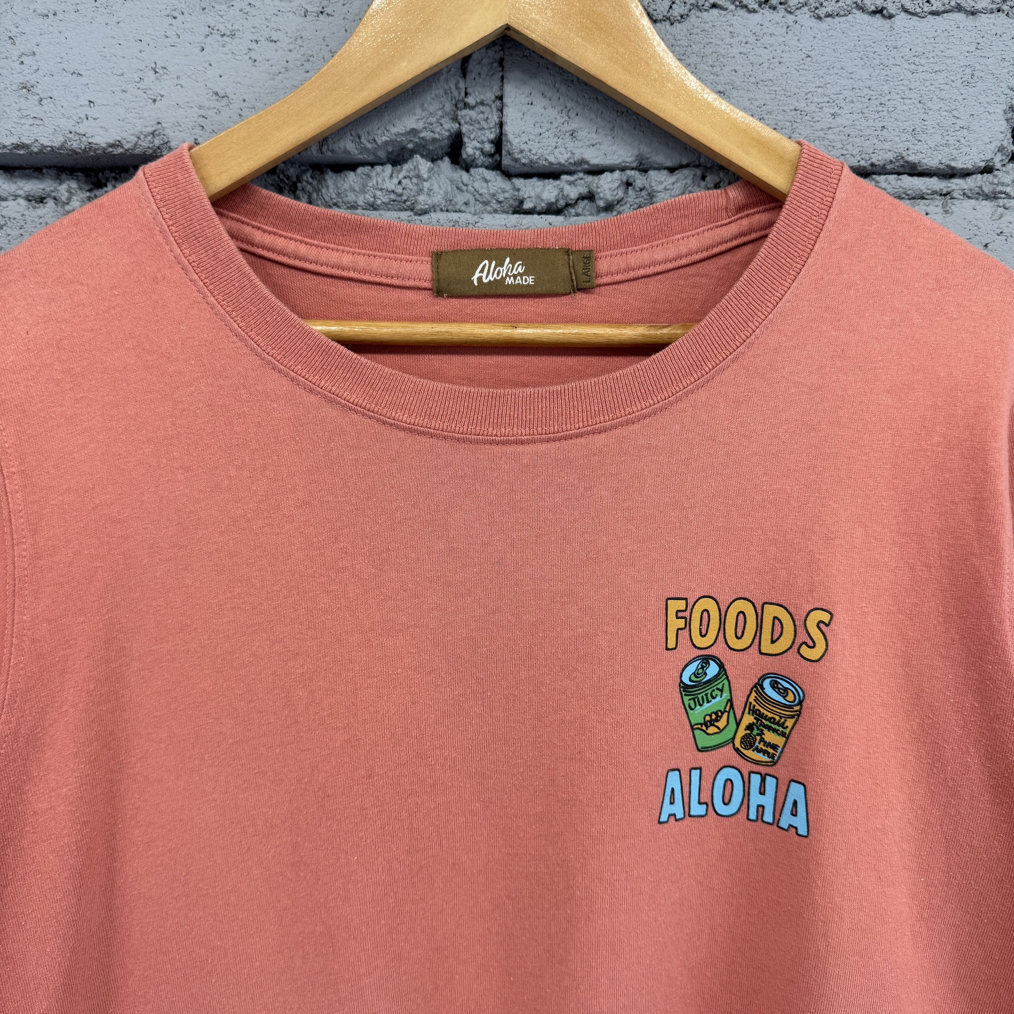 Vintage Aloha Surfing Collection Tshirt Food Aloha Graphic Size US L / EU 52-54 / 3 - 3 Thumbnail
