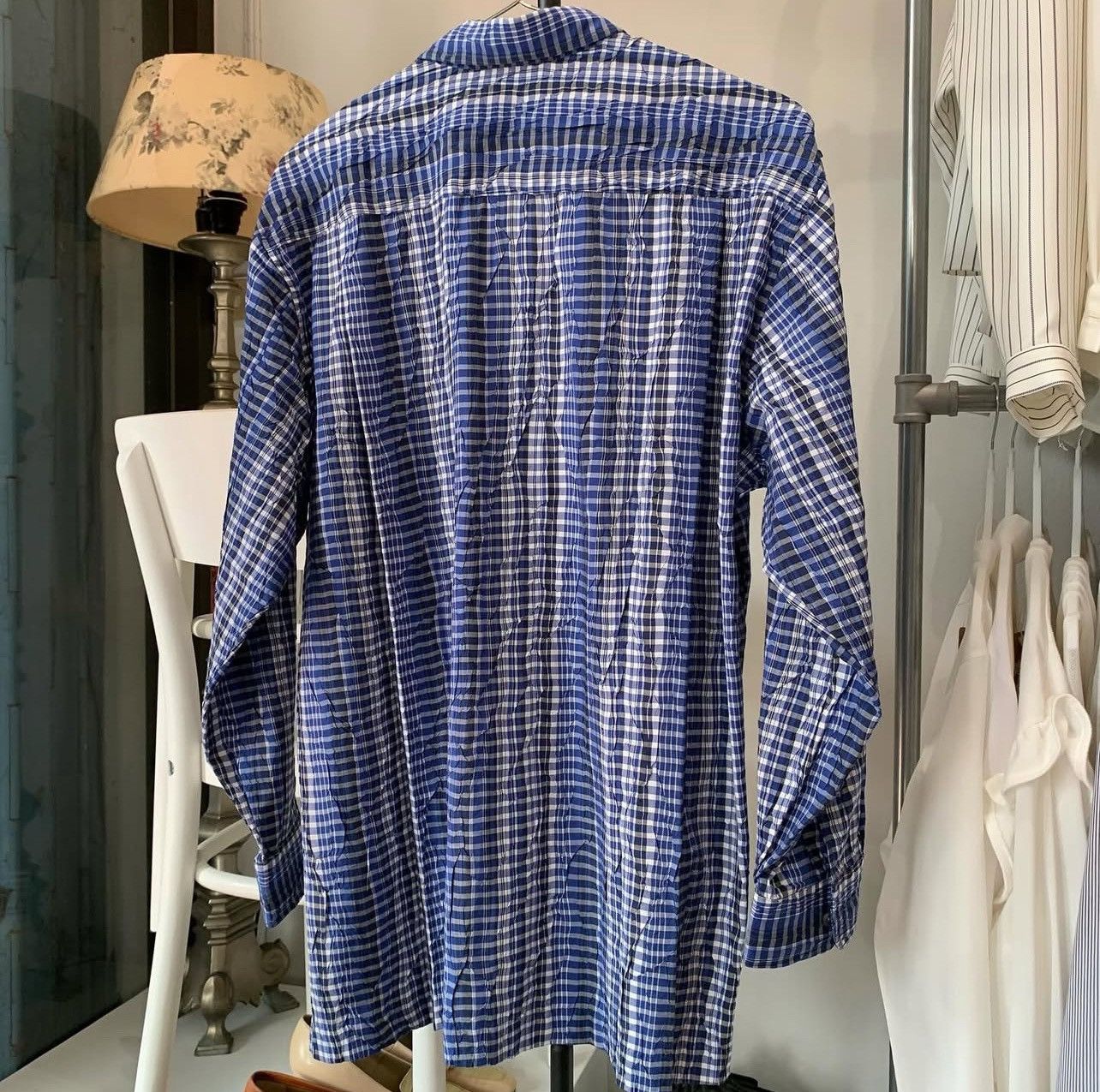Vintage Issey Miyake textured shirt Size US L / EU 52-54 / 3 - 10 Thumbnail