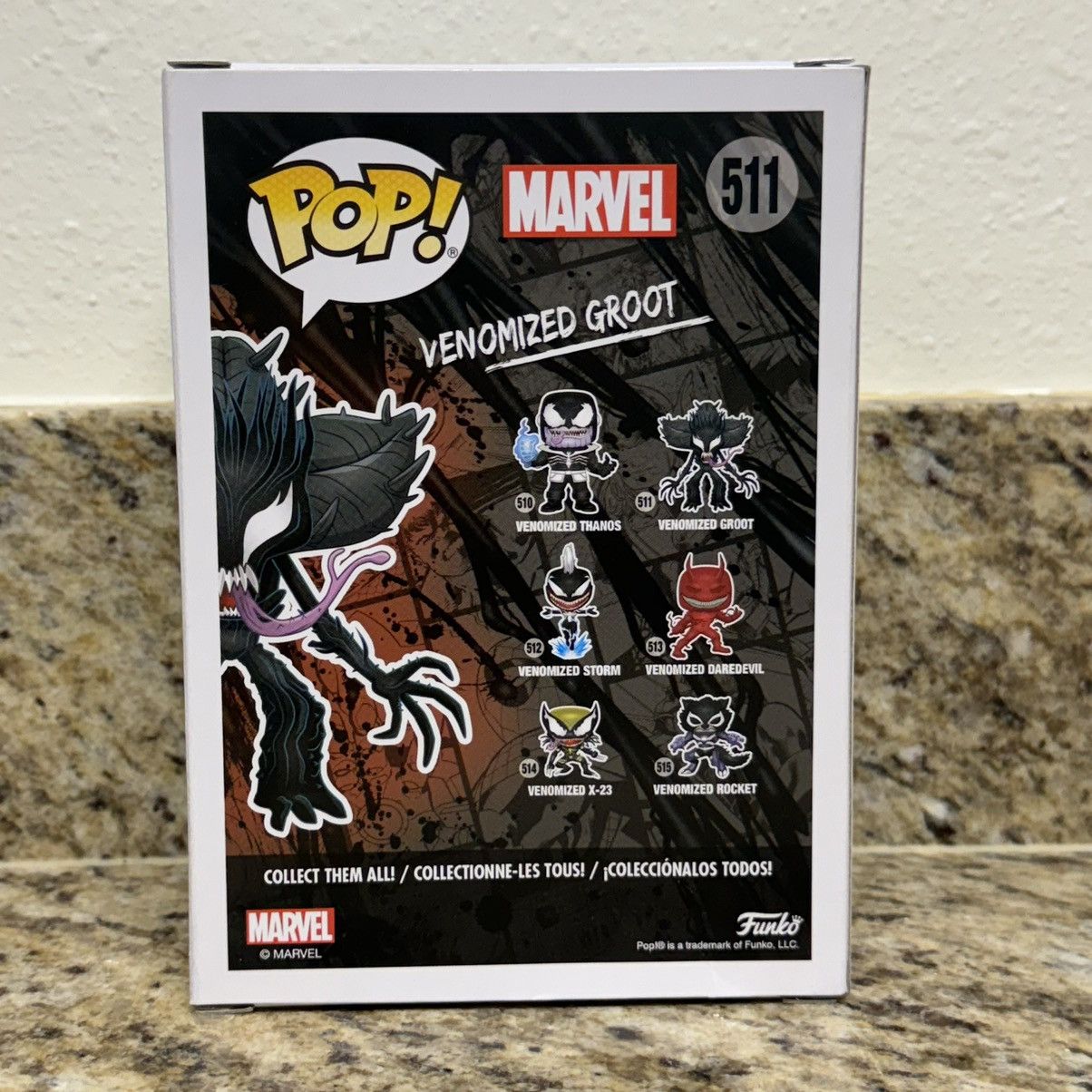 Marvel Comics Funko Pop! Vinyl: Marvel - Venomized Groot - #511 - New Size ONE SIZE - 3 Thumbnail