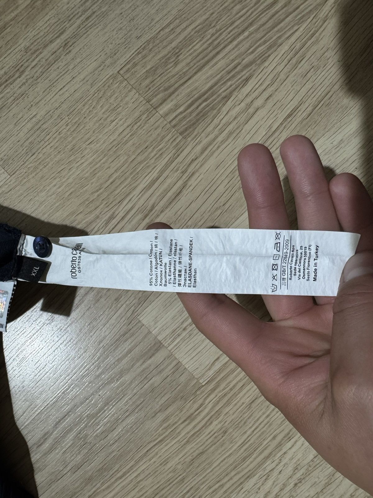 Roberto Cavalli Roberto Cavalli polo t shirt Size US XXL / EU 58 / 5 - 8 Thumbnail