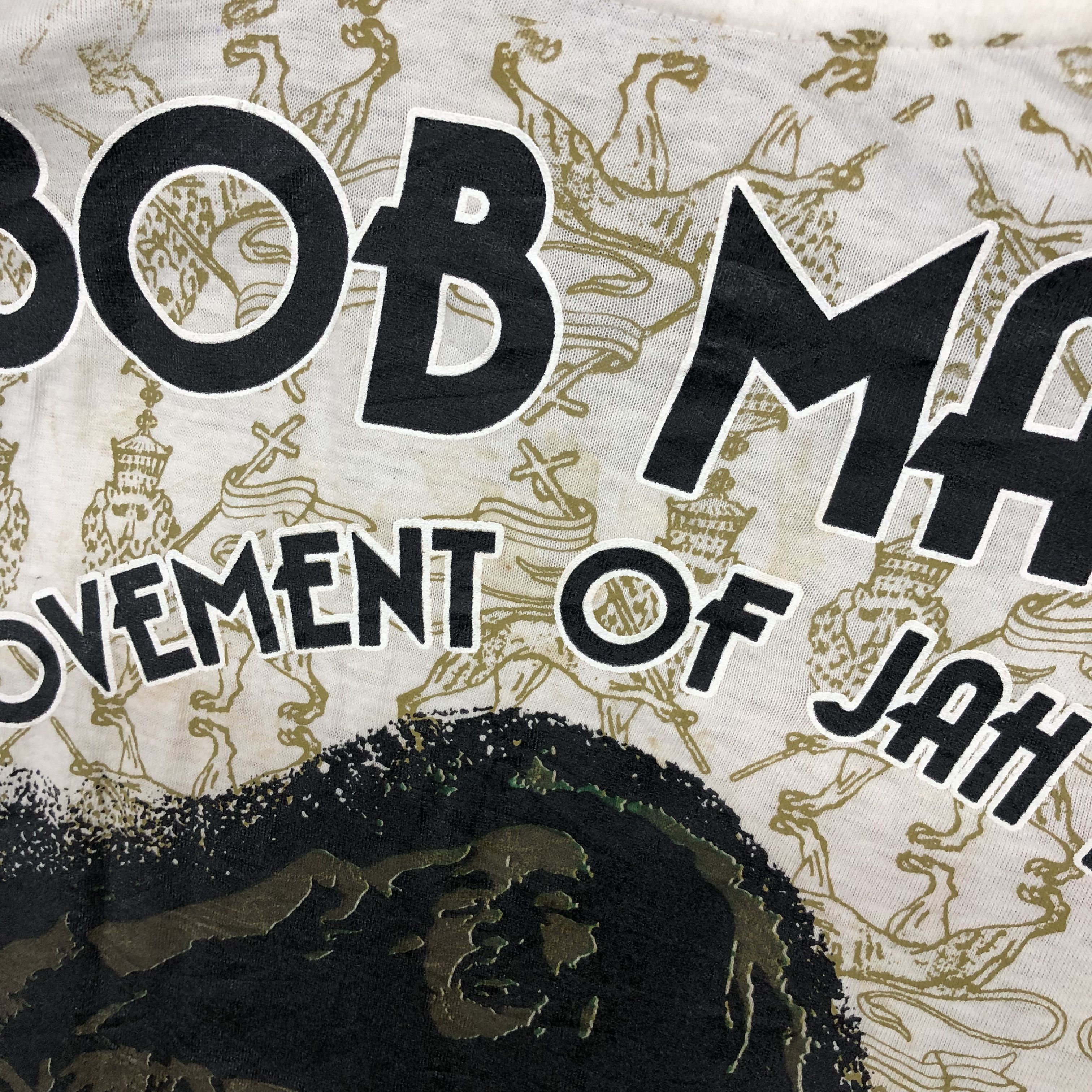 Band Tees Vintage Bob Marley Exodus T-shirt Reggae Jamaican Size US XL / EU 56 / 4 - 12 Thumbnail