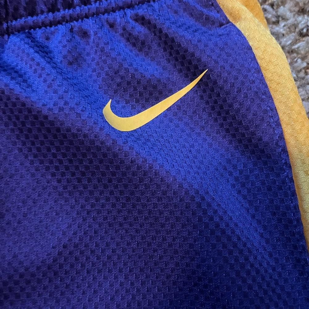 Nike Nike Minnesota Vikings Purple Broadcast Shorts Size US 32 / EU 48 - 4 Thumbnail