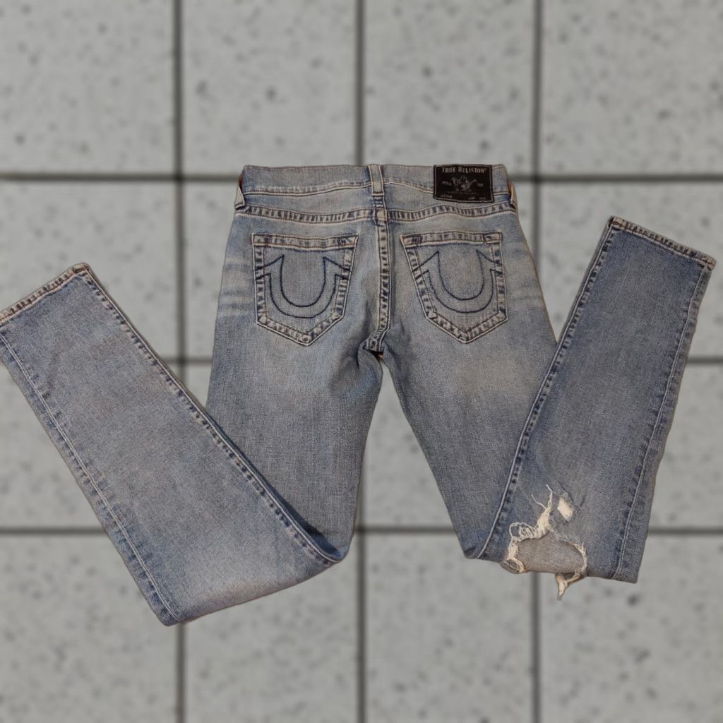 True Religion **True Religion Mens Relaxed Fit Skinny Denim Stretch Jeans 30x34** User: True Religion Mens Relaxed Fit Skinny Denim Stretch Jeans 30x34 Inseam 34 Size US 30 / EU 46 - 1 Thumbnail