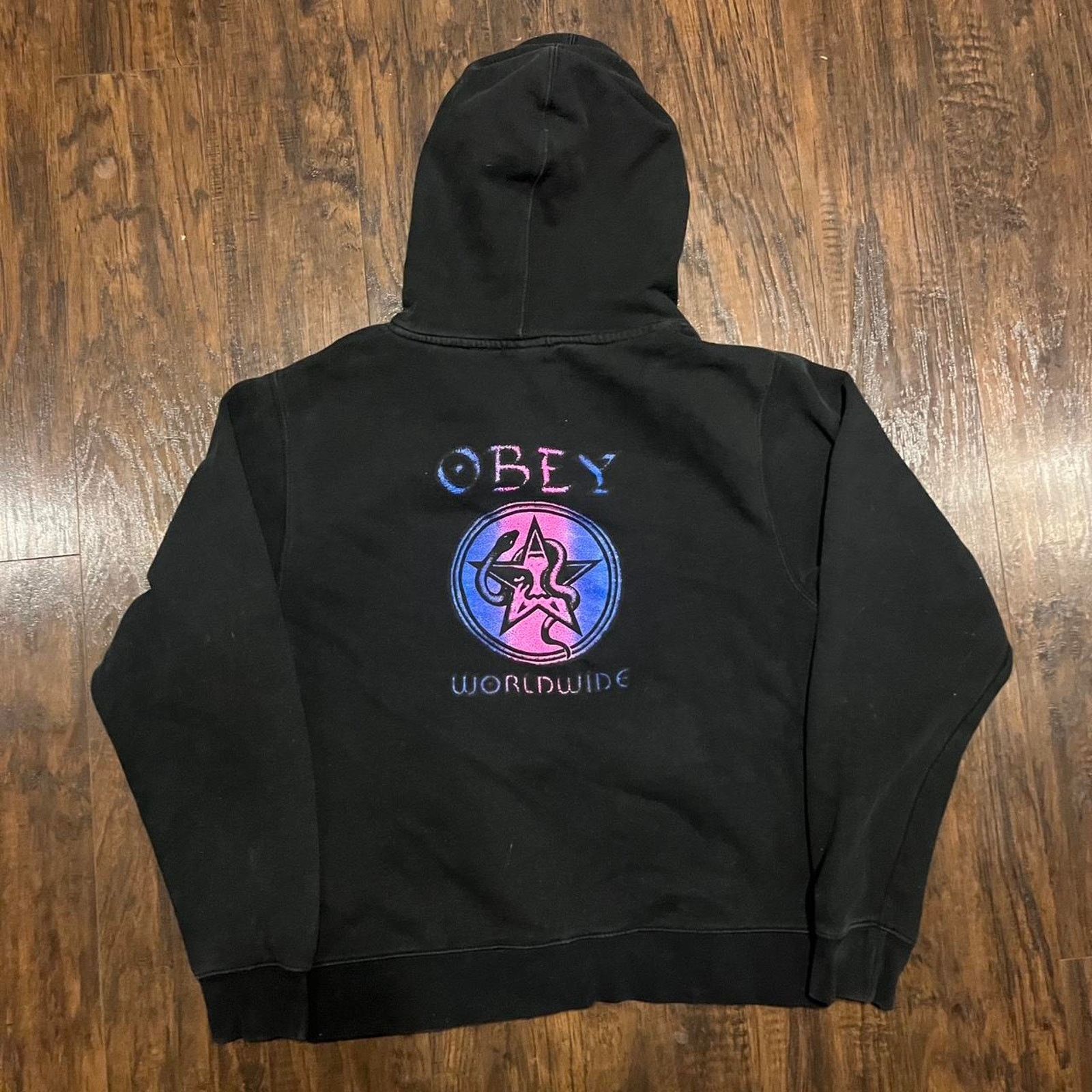Obey Obey graphic women's hoodie Size L / US 10 / IT 46 - 1 Thumbnail