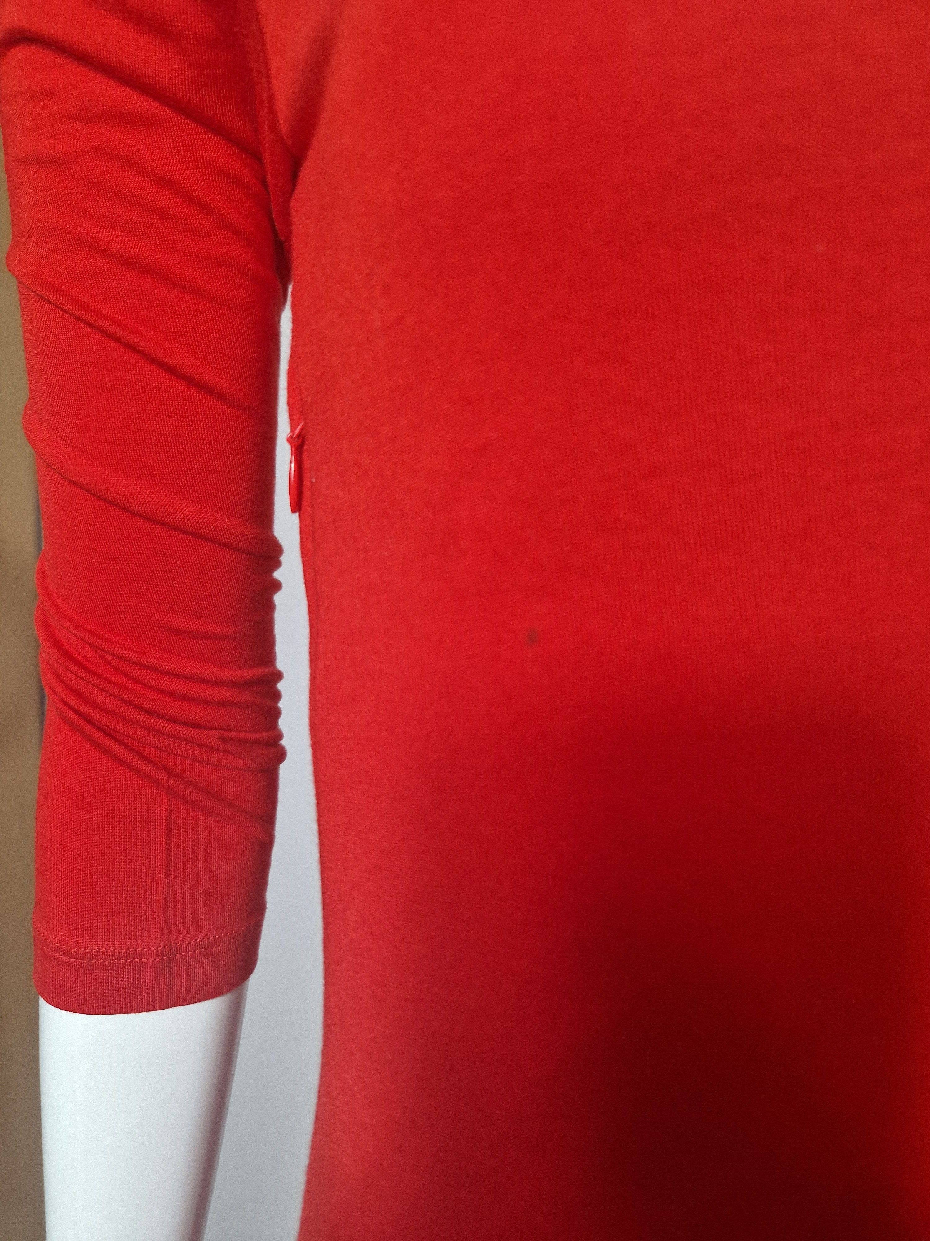 Alexander McQueen Alexander McQueen 2013 red dress Size S / US 4 / IT 40 - 6 Thumbnail
