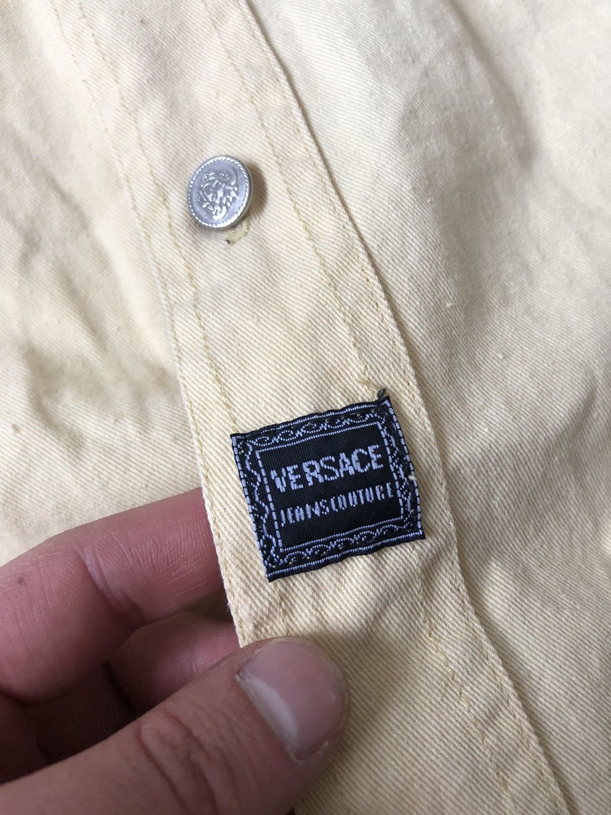 Versace Jeans Couture × Vintage Vintage Versace Jeans Couture Shirt Size US XL / EU 56 / 4 - 3 Thumbnail