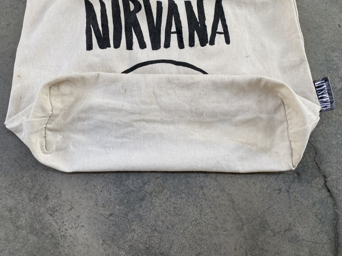 Hysteric Glamour Vintage OG Hysteric Glamour Nirvana Distressed Tote Bag Size ONE SIZE - 10 Thumbnail