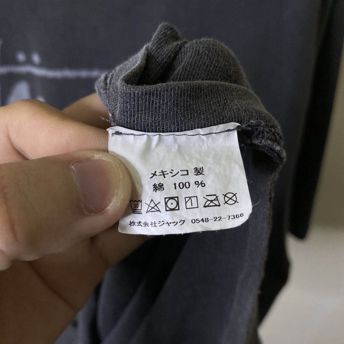Stussy Vintage Y2K Stussy Tour Washed Gray T Shirt Size US XL / EU 56 / 4 - 5 Thumbnail