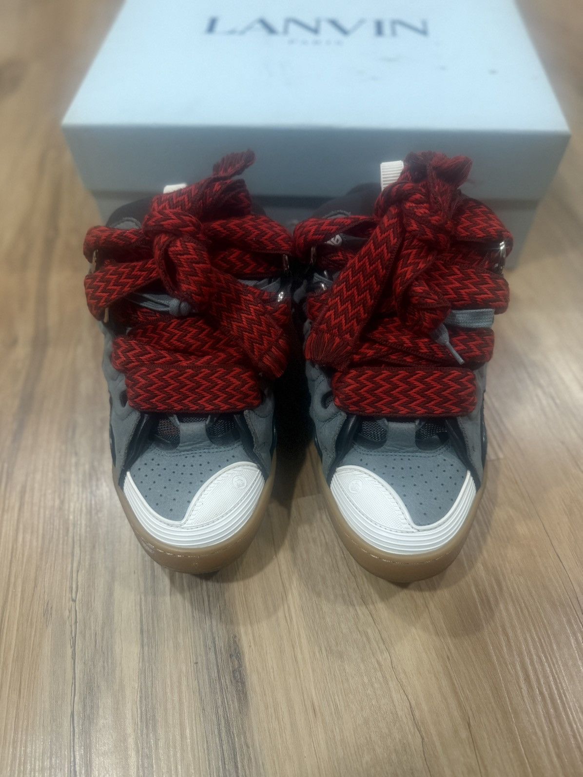 Lanvin Lanvin curb sneakers size 41 8 US Size US 8 / EU 41 - 2 Thumbnail