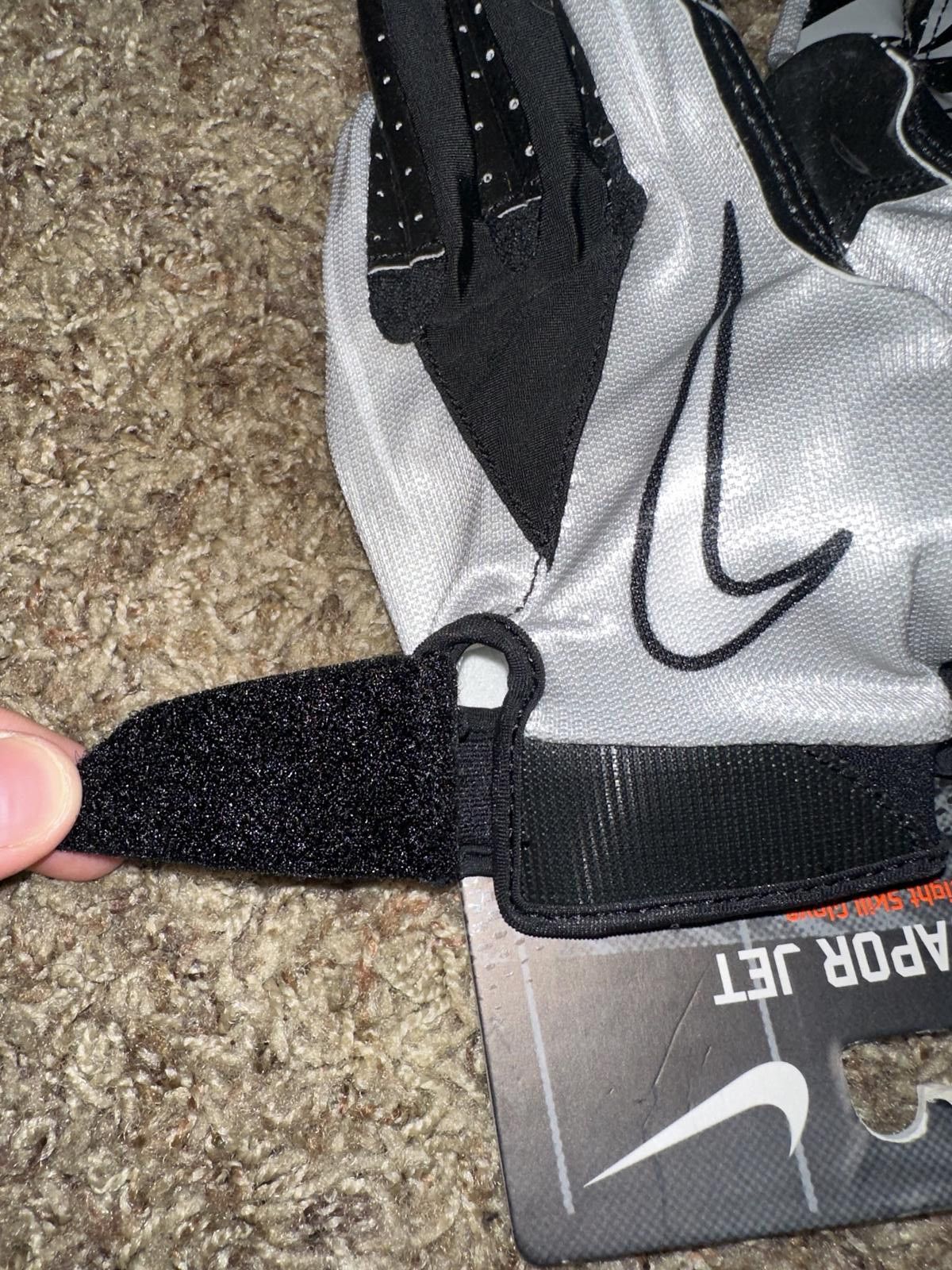 Nike Nike Boys Youth VaporJet Magnigrip Football Receiver Gloves Size ONE SIZE - 8 Thumbnail