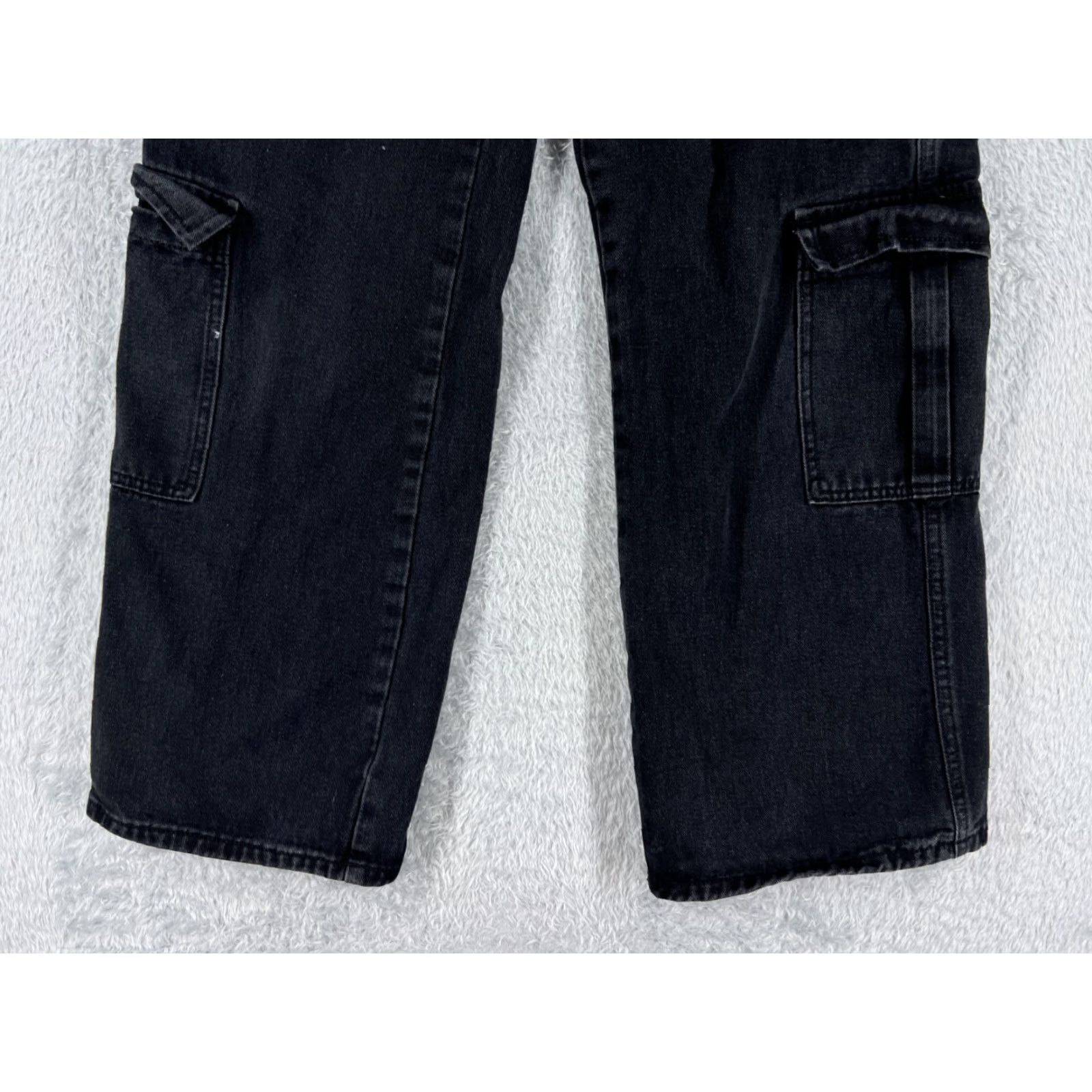 Shein VINTAGE SheIn Jeans Womens 24 Beige Denim Pants Straight Leg Medium Rise 24x30 Casual Cotton Size 42" / US 20 - 2 Thumbnail