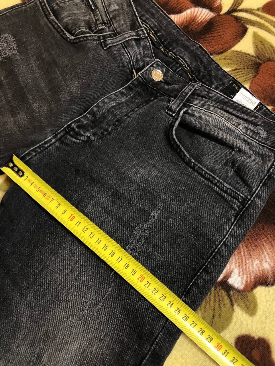 Dolce & Gabbana DOLCE & GABBANA Jeans Distressed Skinny Denim jeans Size US 30 / EU 46 - 14 Thumbnail