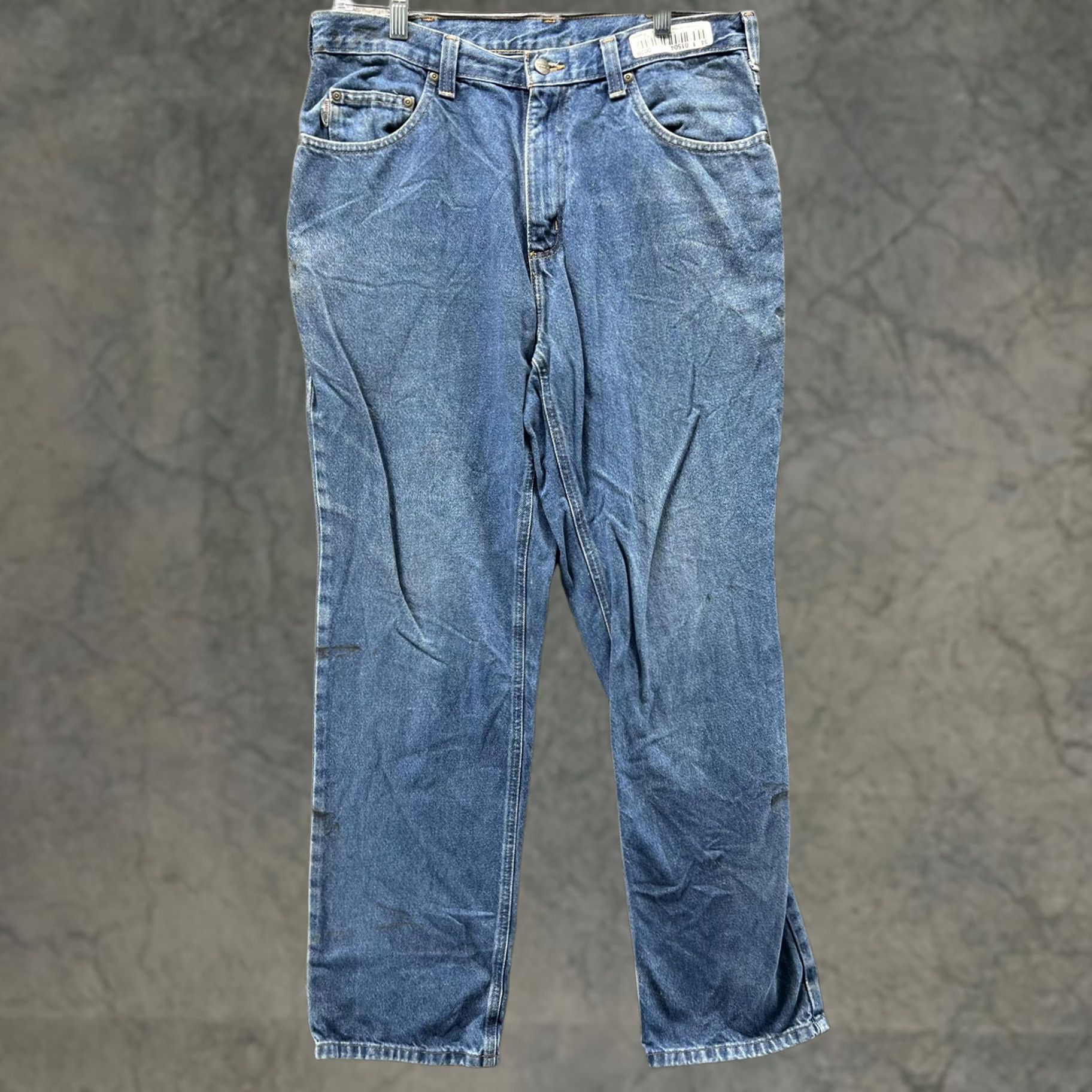 Carhartt VINTAGE Carhartt Jeans Mens 34x32 Blue Relaxed Straight Leg Denim Workwear Y2K Size US 34 / EU 50 - 1 Thumbnail