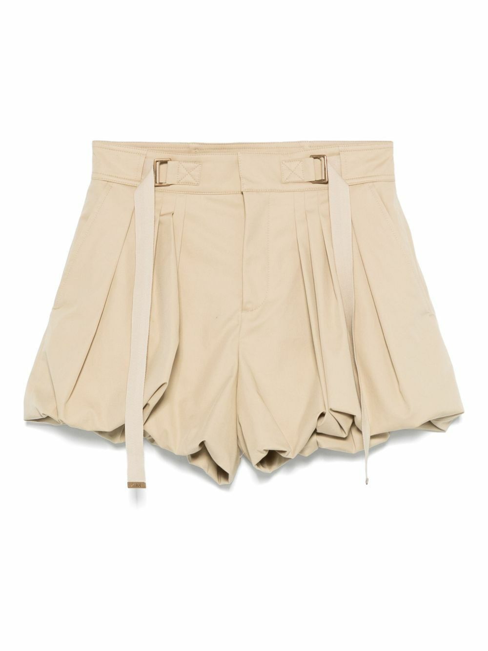 Chloe o1loc1c10226 Mini Balloon Short in Smoothy Beige Size 28" / US 6 / IT 42 - 1 Thumbnail