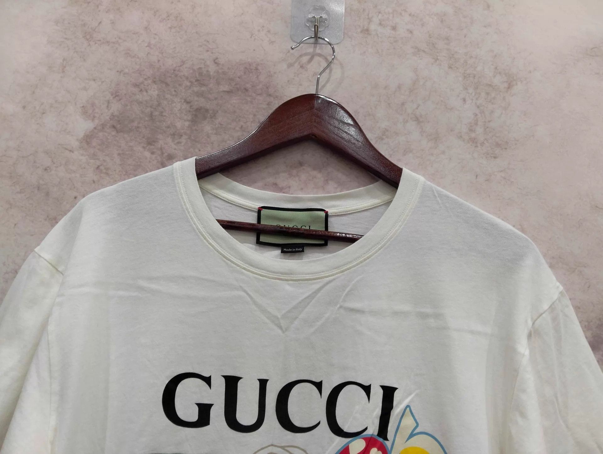 Gucci GUCCI heart apple logo crew straight print tee M Size US M / EU 48-50 / 2 - 3 Thumbnail
