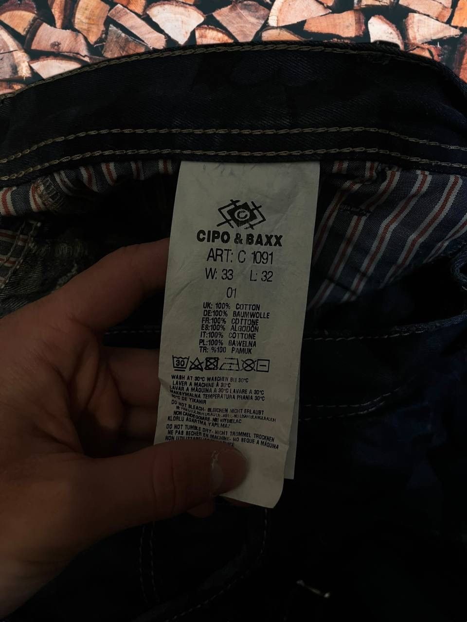 Japanese Brand × Vintage IfSixWasNine japanese Y2K Kapital style military jeans Size US 33 - 5 Thumbnail