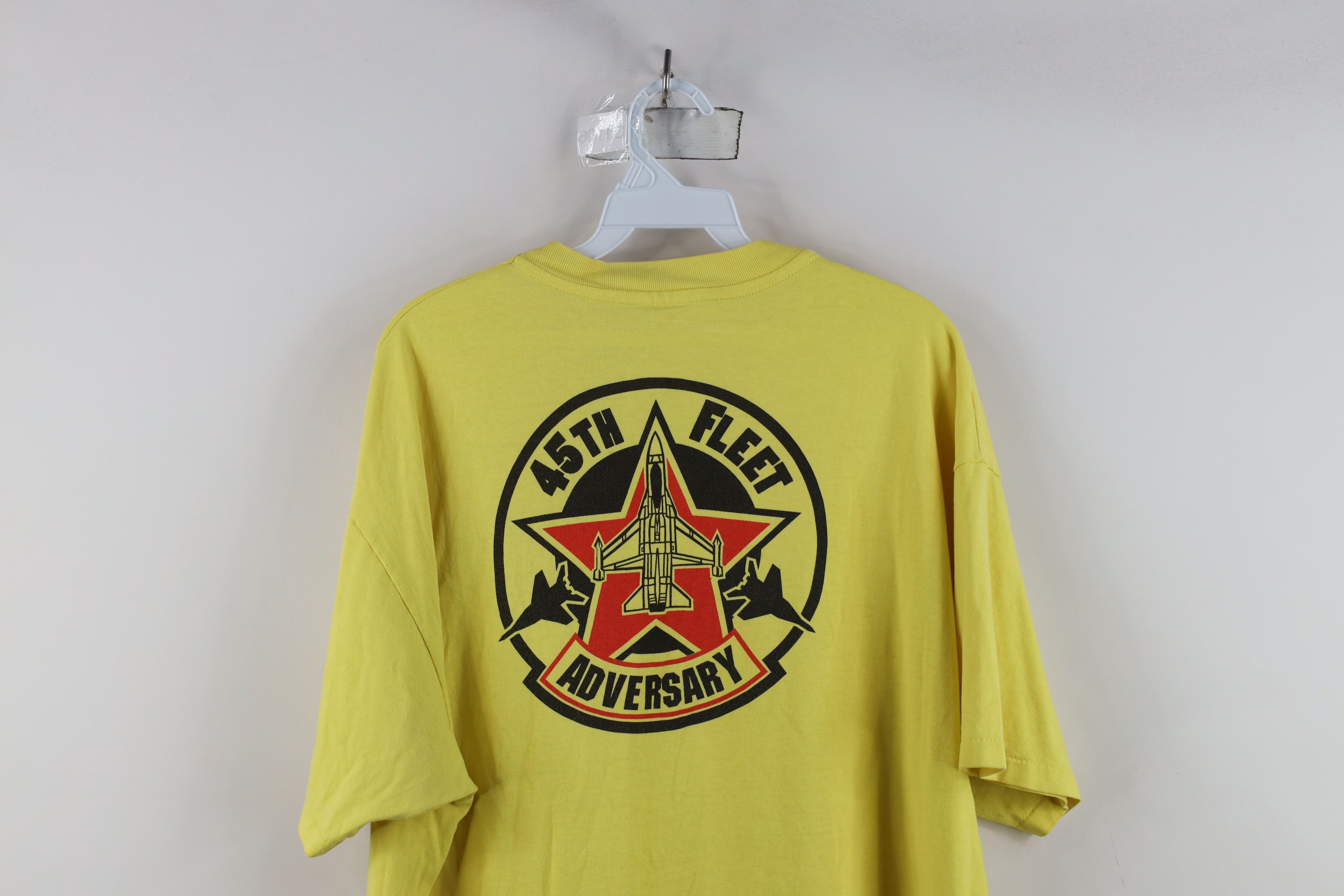 Vintage Vintage 90s Key West 45th Fleet Adversary Jet Plane T-Shirt Size US XL / EU 56 / 4 - 14 Thumbnail