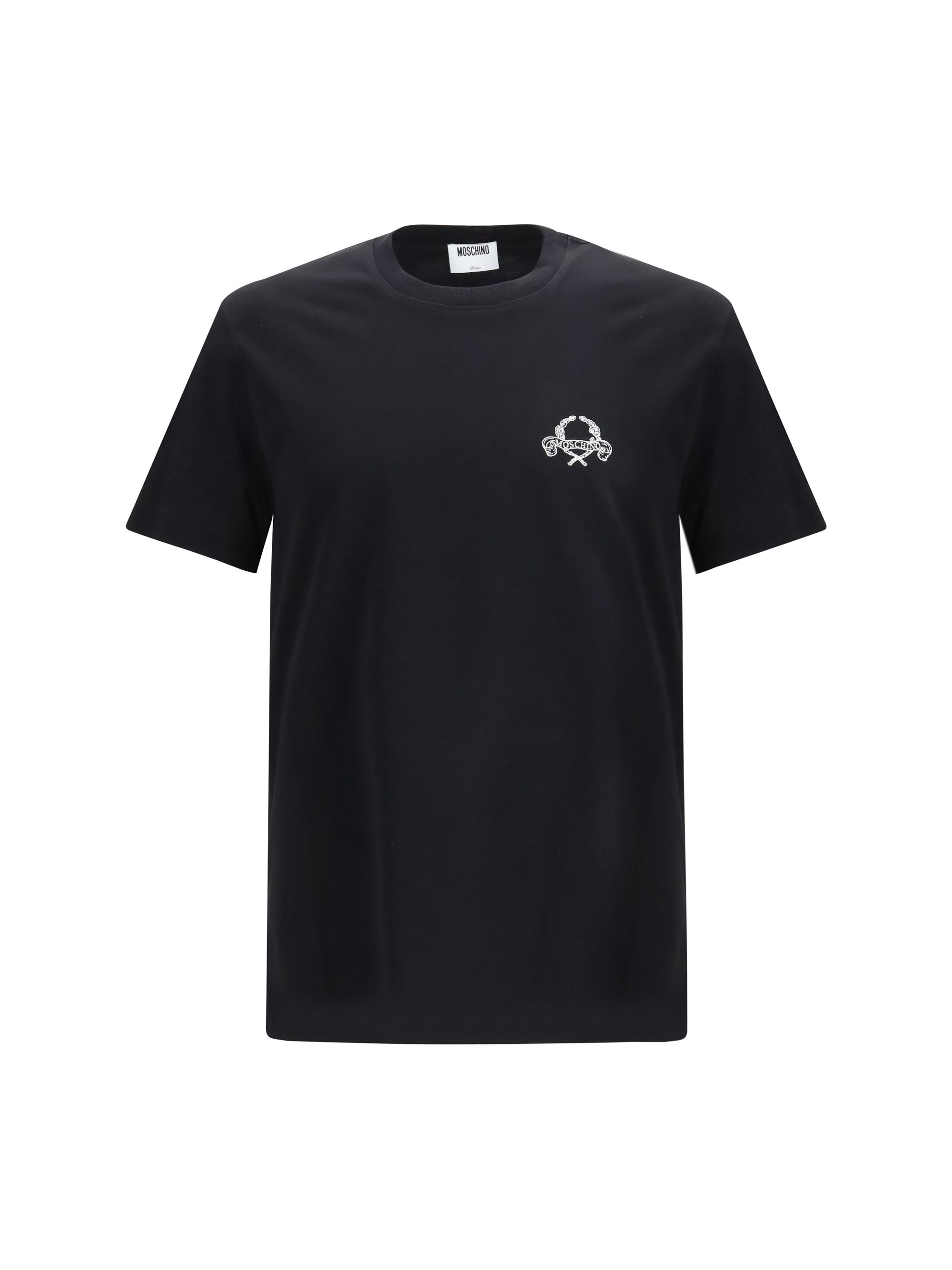 Moschino Laurel Crown Logo T-shirt Size US M / EU 48-50 / 2 - 1 Thumbnail