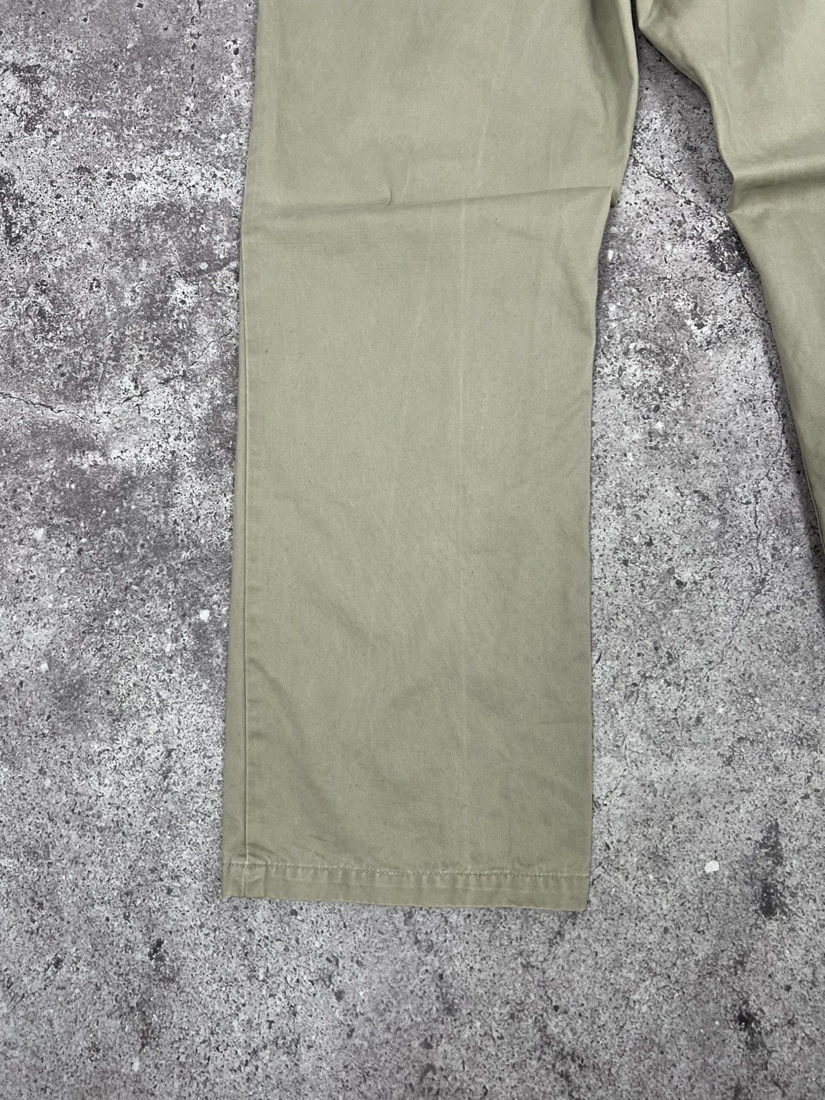 Yves Saint Laurent YSL Yves Saint Laurent Chino Cotton Pants Big Logo Size US 32 / EU 48 - 7 Thumbnail