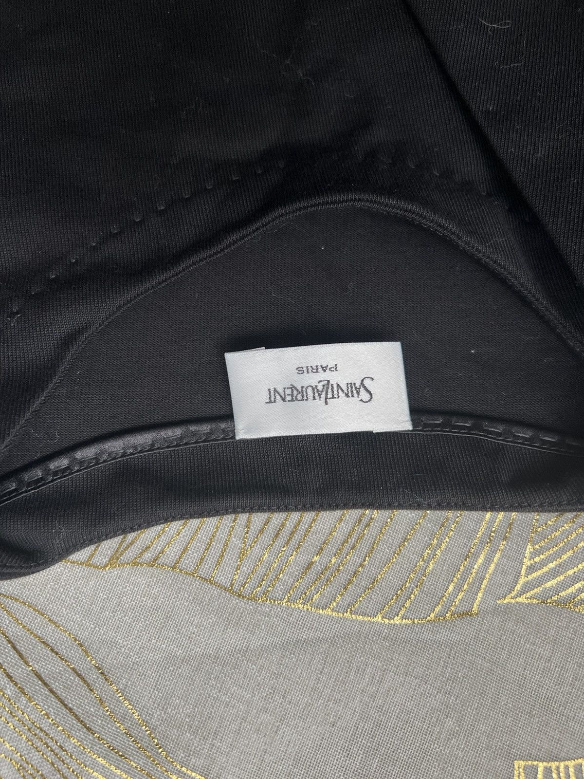 Yves Saint Laurent Prototype Saint Laurent – T-shirt Drapé Cache-Cœur Size S / US 4 / IT 40 - 5 Thumbnail