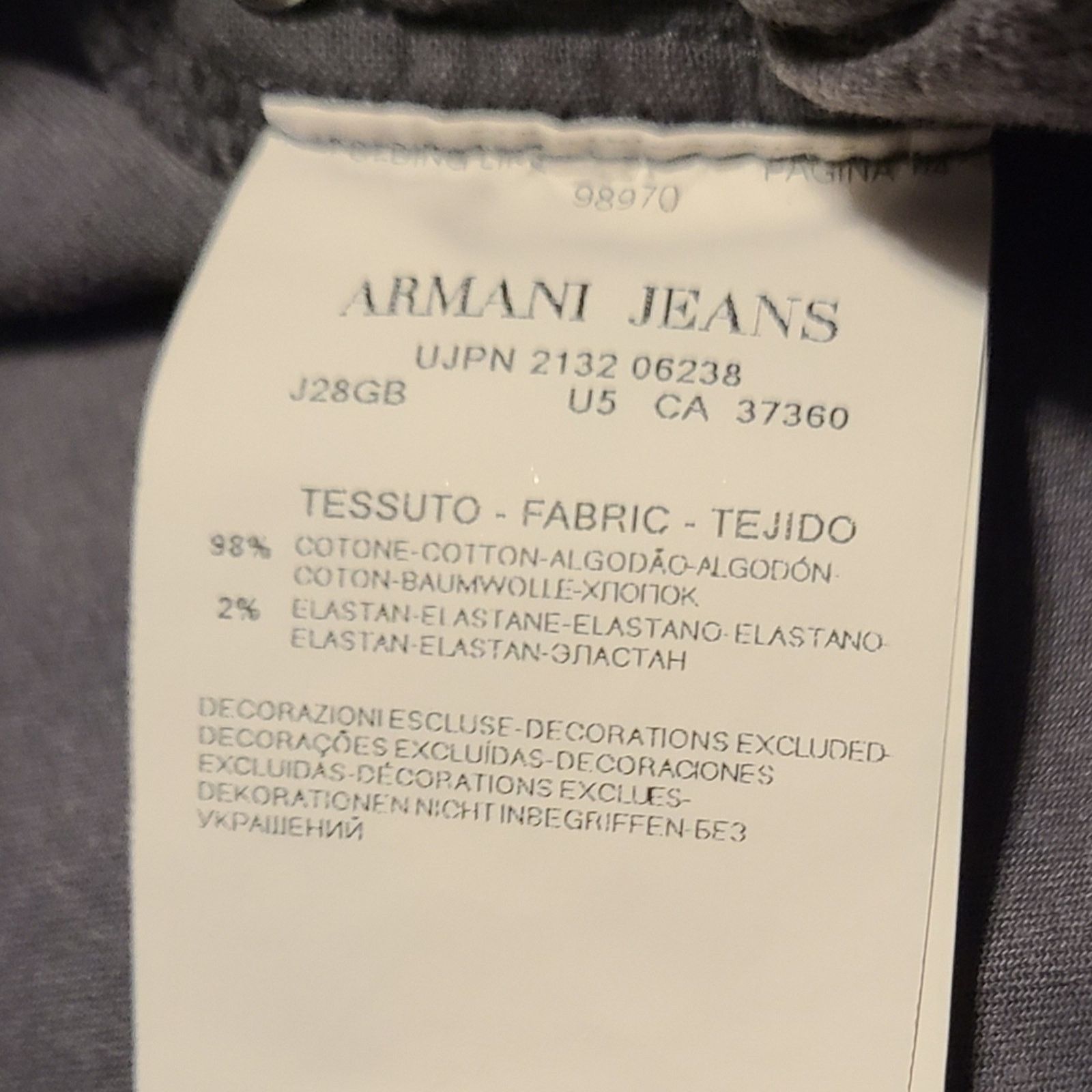 Armani Armani Jeans Women's Jeans Size 32 Size 32" / US 10 / IT 46 - 4 Thumbnail