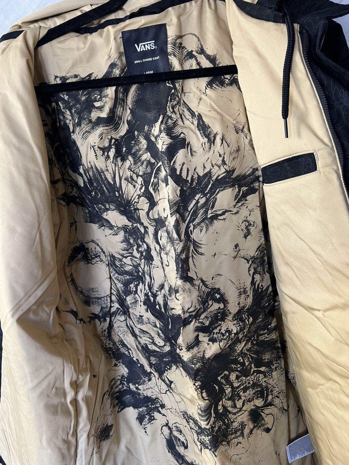 Vans Vans x Huatunan Year of the Tiger Drill Chore coat Parka Size US L / EU 52-54 / 3 - 3 Thumbnail