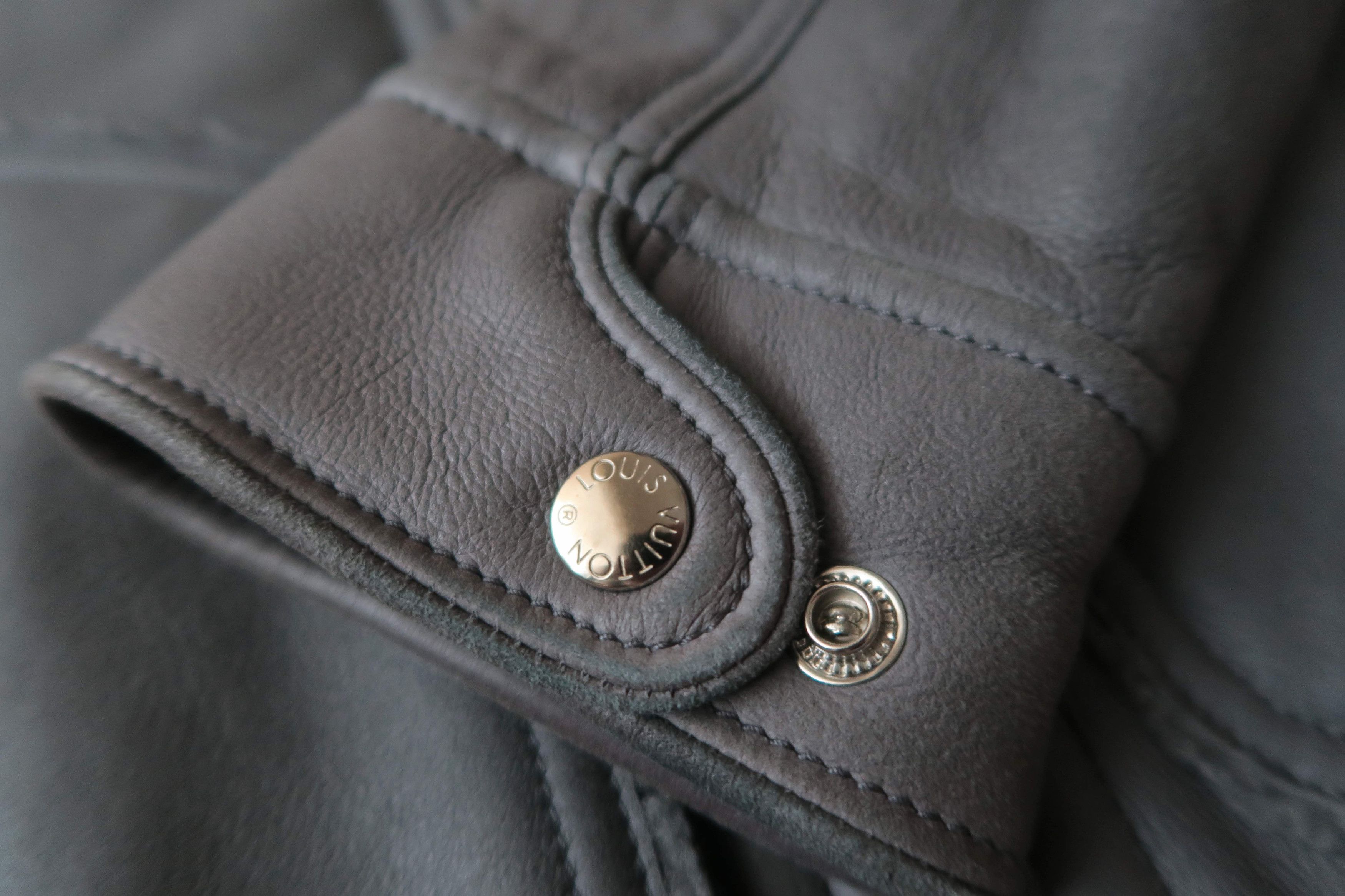 Louis Vuitton Louis Vuitton Sheepskin Leather Hooded Jacket Size US M / EU 48-50 / 2 - 12 Thumbnail