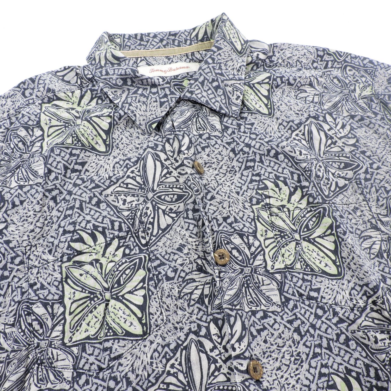 Tommy Bahama TOMMY BAHAMA HAWAIIAN FLORAL SILK SHIRT Size US M / EU 48-50 / 2 - 8 Thumbnail