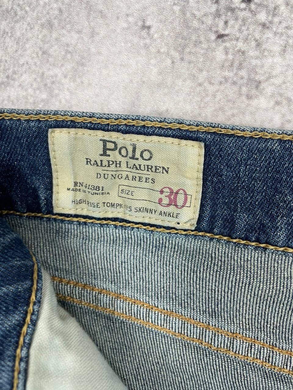 Polo Ralph Lauren Polo Ralph Lauren Women Denim Jeans Blue High RiseSize W30 Size US 30 / EU 46 - 9 Thumbnail