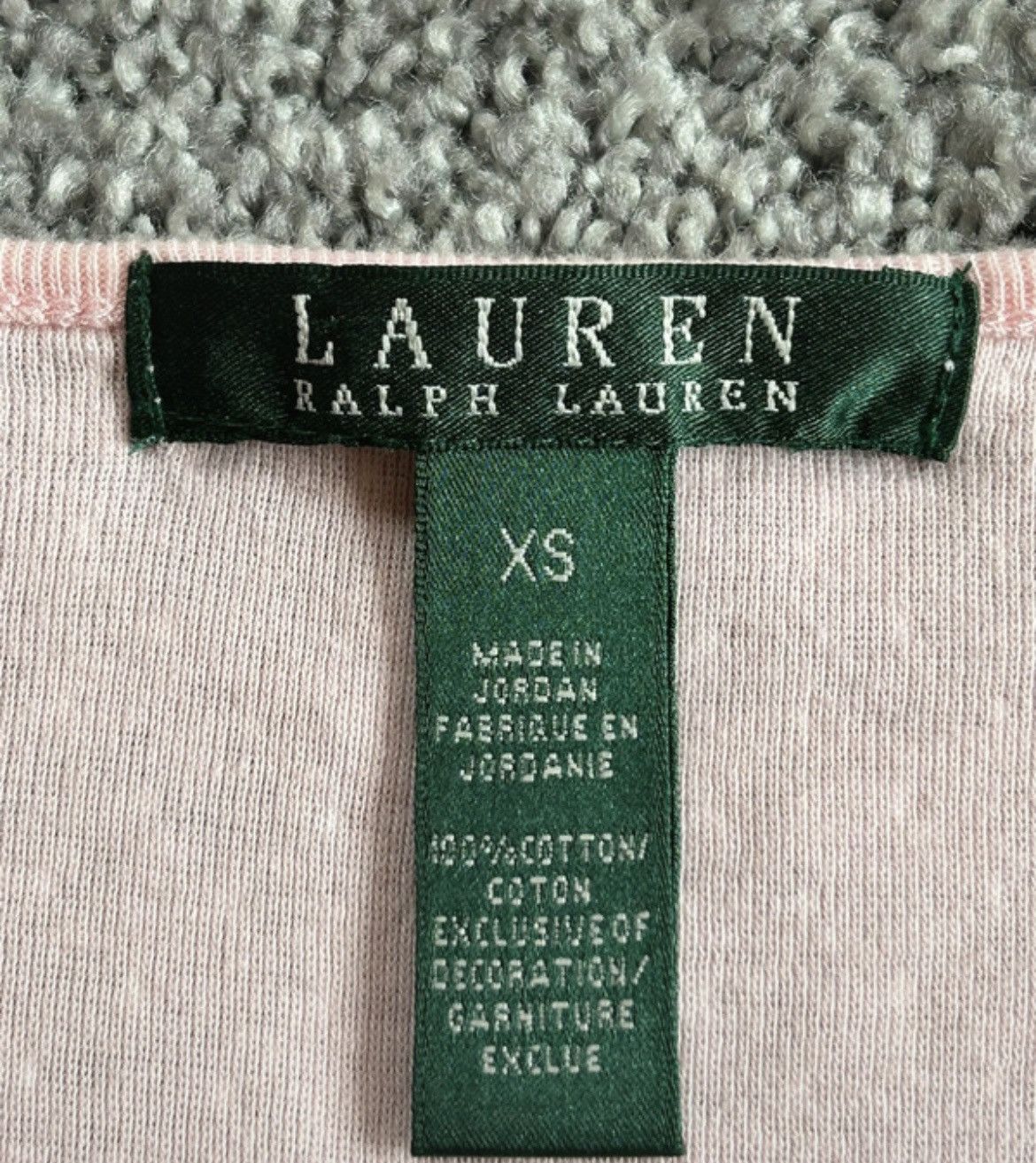 Ralph Lauren 2000s ralph lauren baby pink lace low cut tank top Size XS / US 0-2 / IT 36-38 - 2 Thumbnail