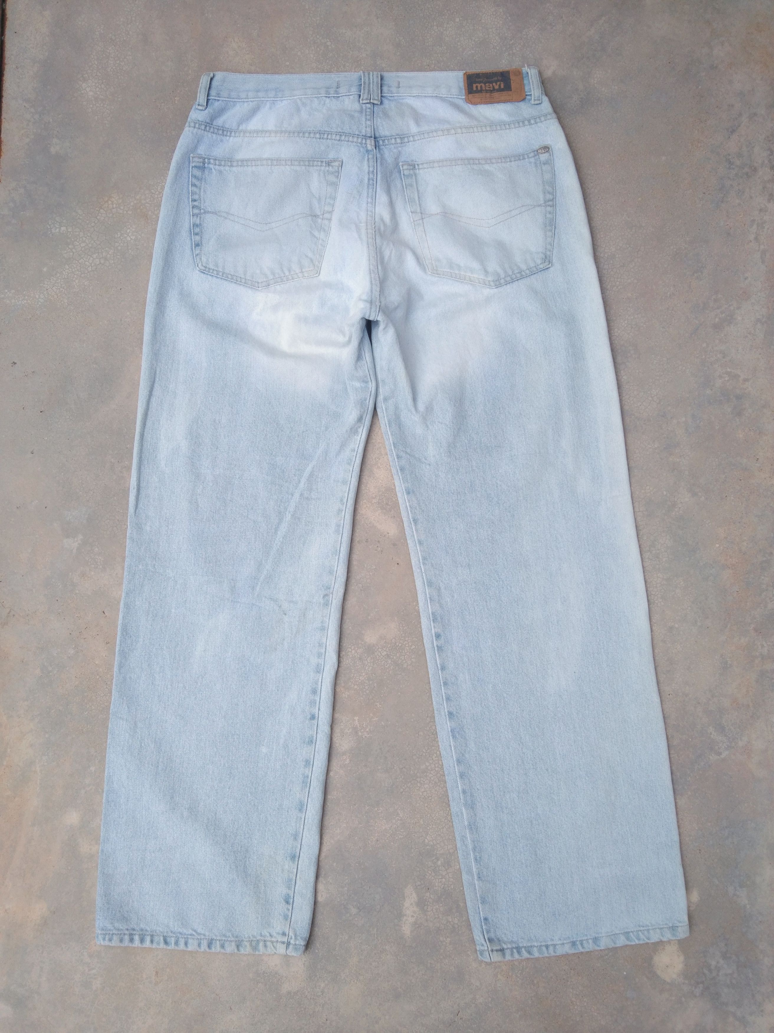 Mavi Vintage Faded Blue Mavi Baggy Jeans 34x32 Size US 34 / EU 50 - 2 Thumbnail